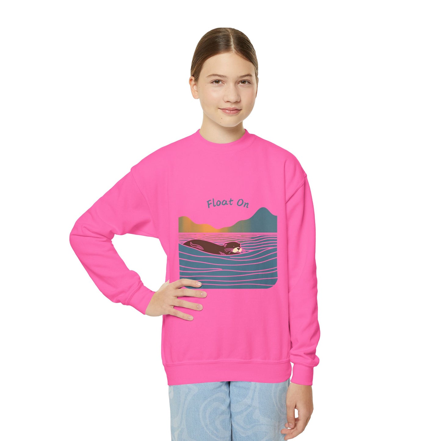 Float On - Youth Crewneck Sweatshirt