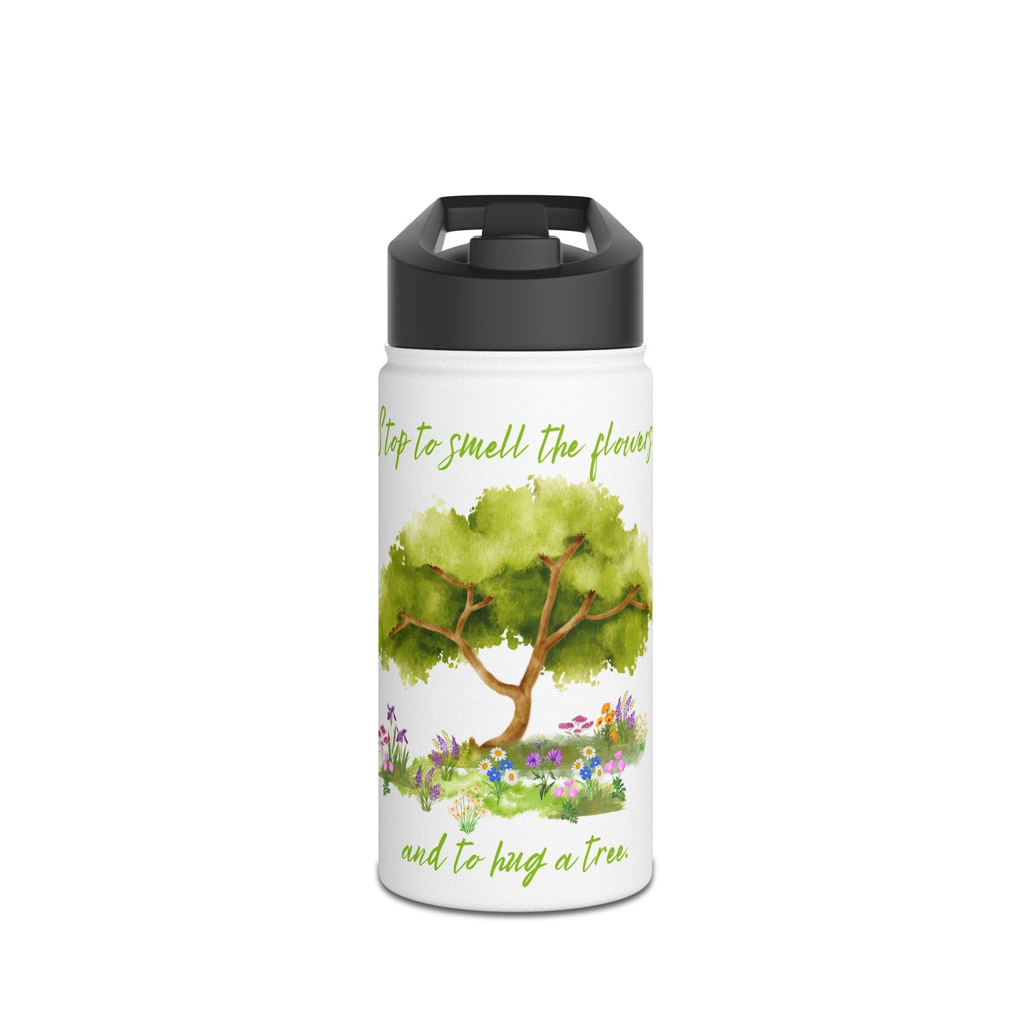 Hug a Tree - Stainless Steel Water Bottle