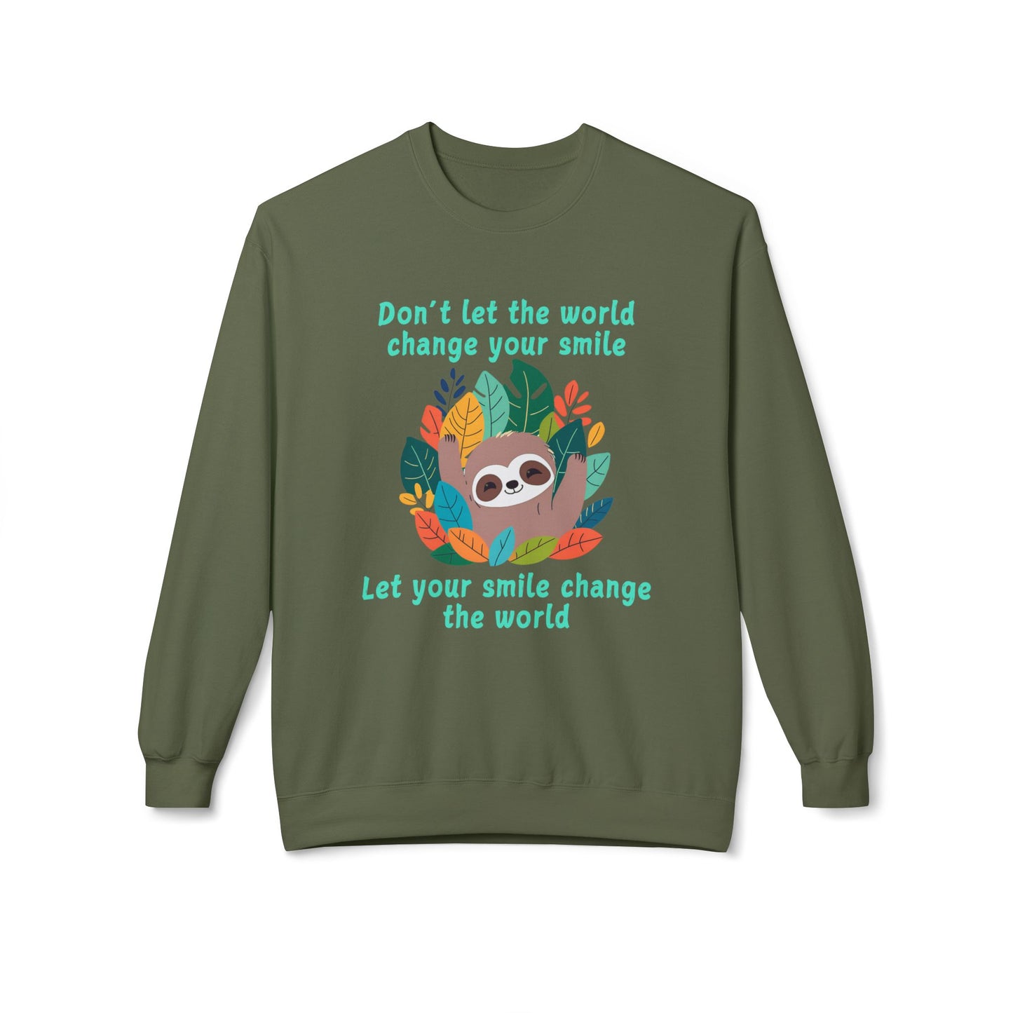 Sloth Smile - Adult Unisex Sweatshirt