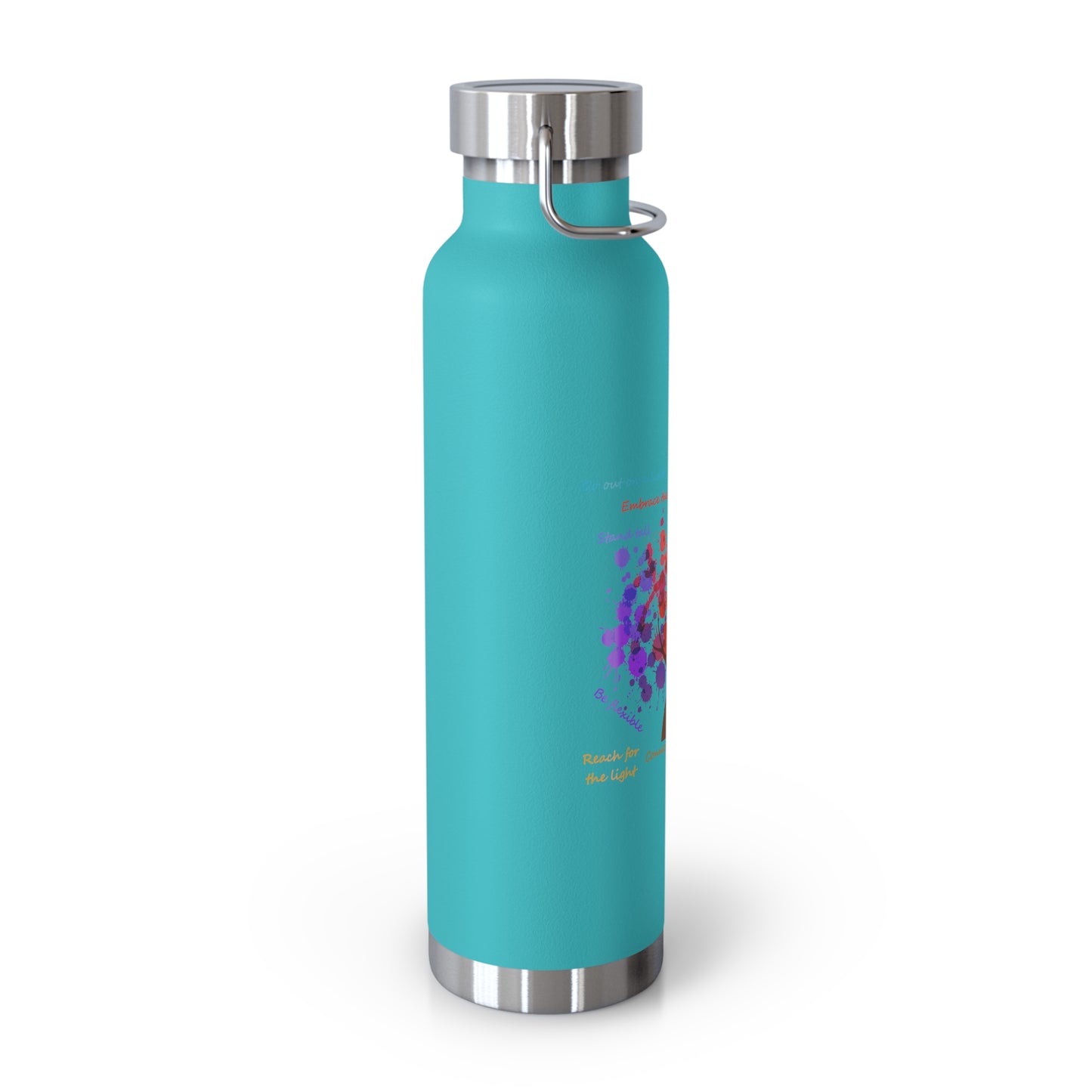 Tree of Life - Copper Vacuum Insulated Bottle, 22oz