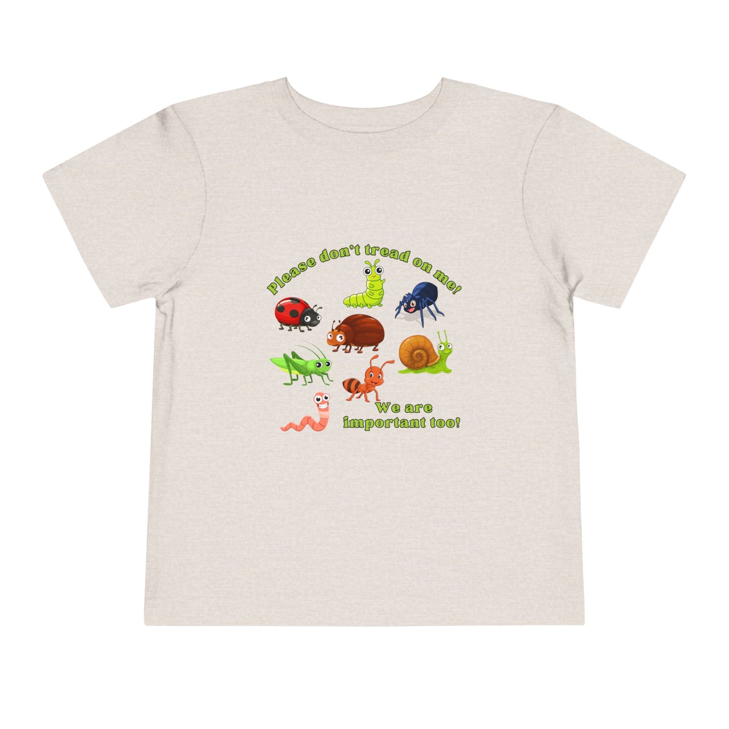 Cute Bugs, Don't Tread On Me - Toddler Tee