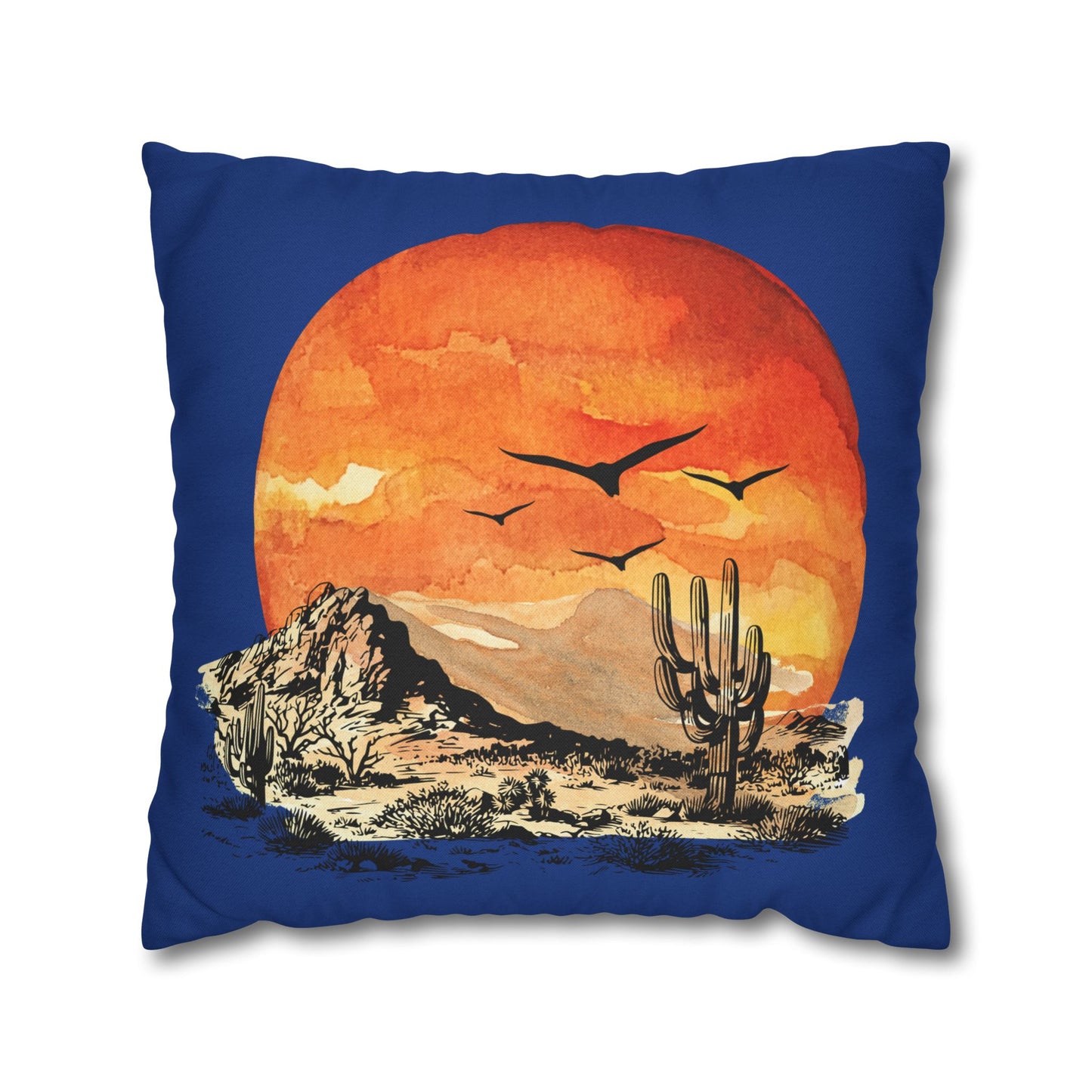 Desert Sun - Square Pillowcase - Various Sizes