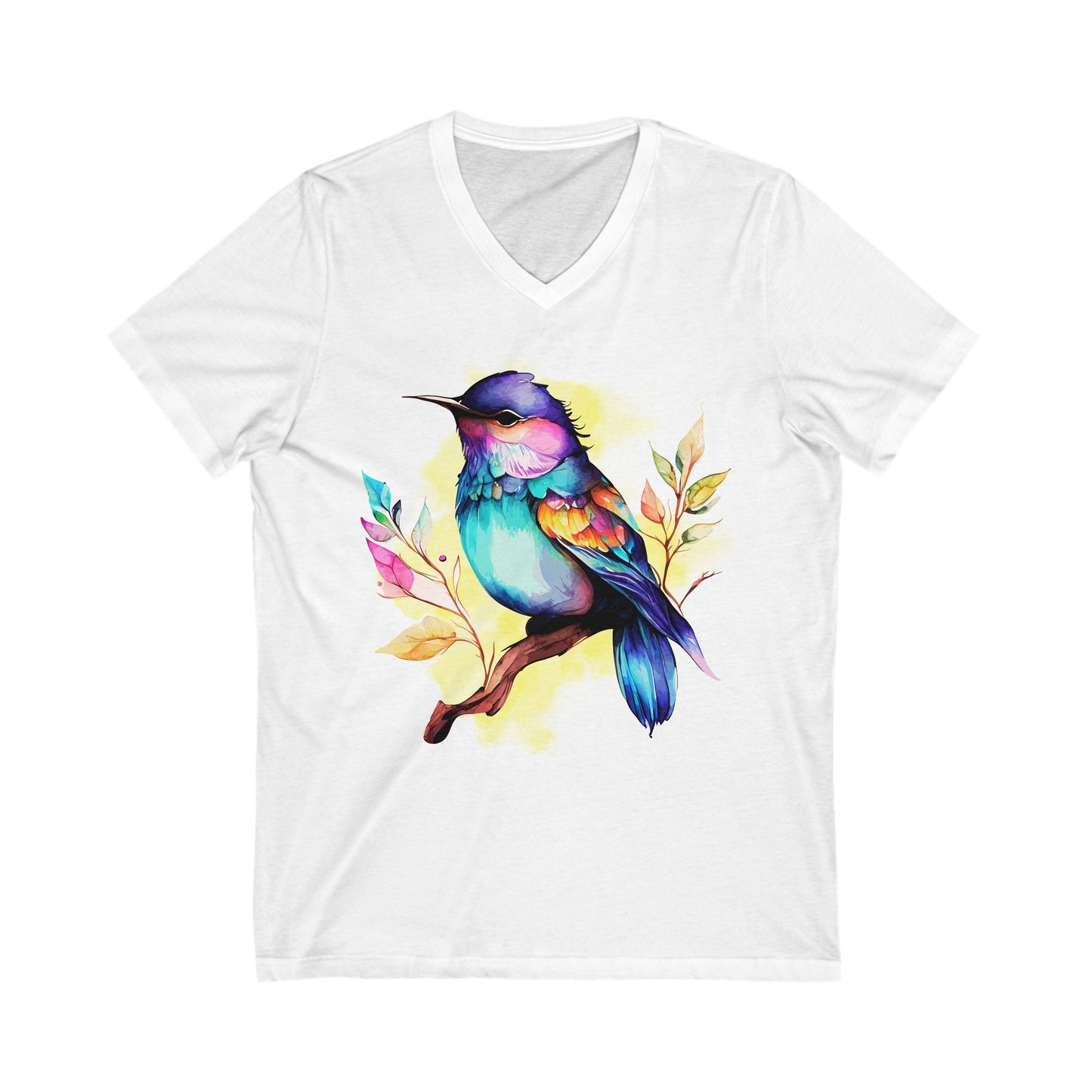 Beautiful Bird - Unisex Jersey V-Neck