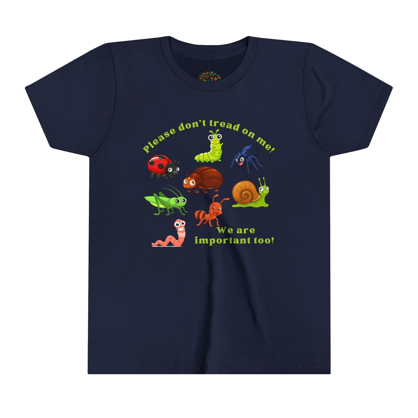 Cute Bugs, Don't Tread On Me - Youth Tee