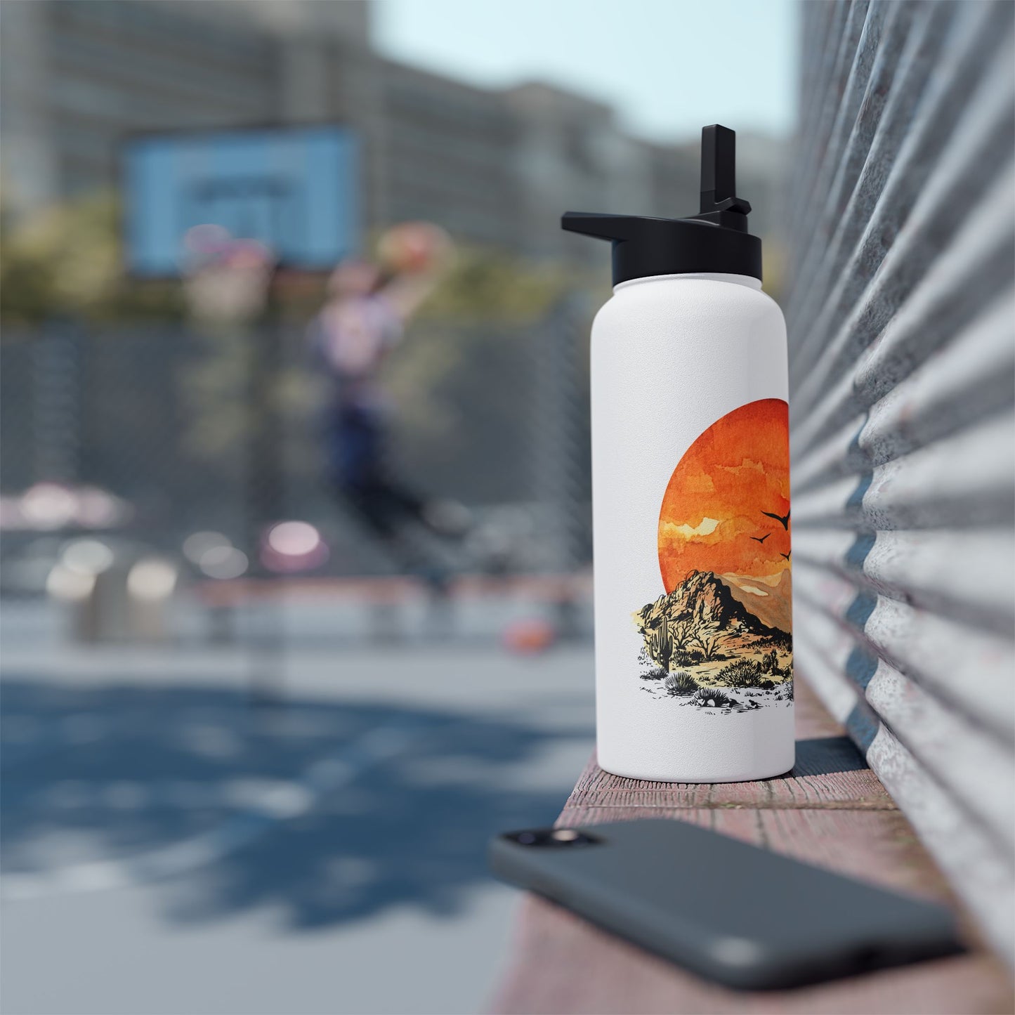 Desert Sun - Stainless Steel Water Bottle