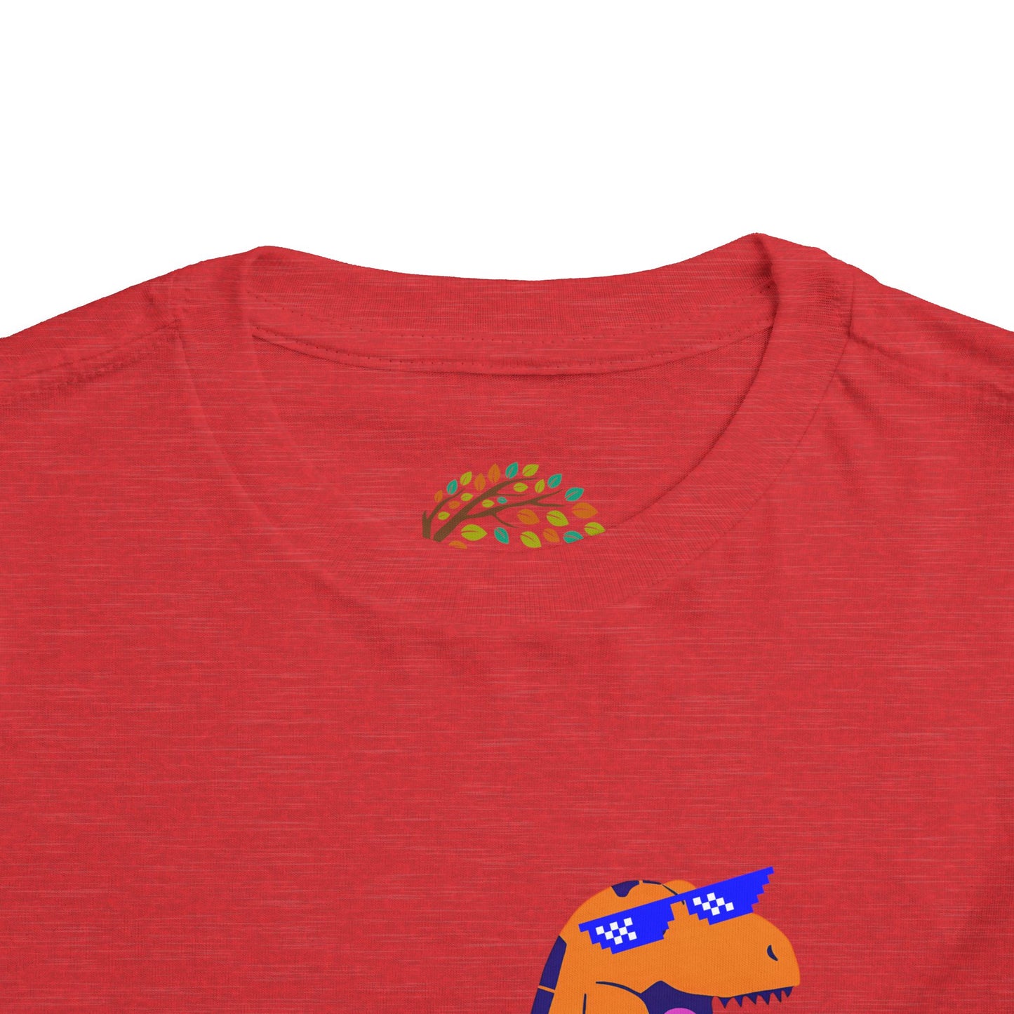 Retro T-Rex - Toddler Short Sleeve Tee