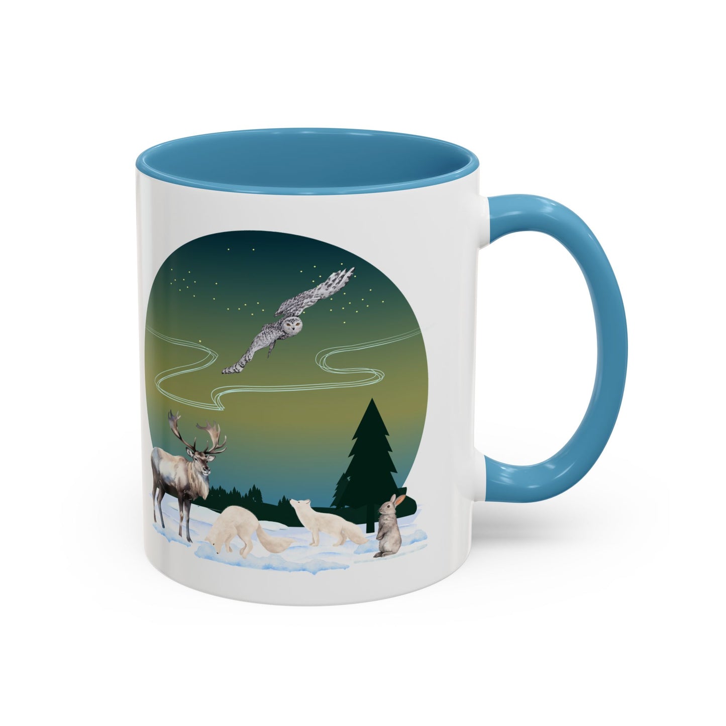 Winter Wonderland - Accent Coffee Mug (11, 15oz)