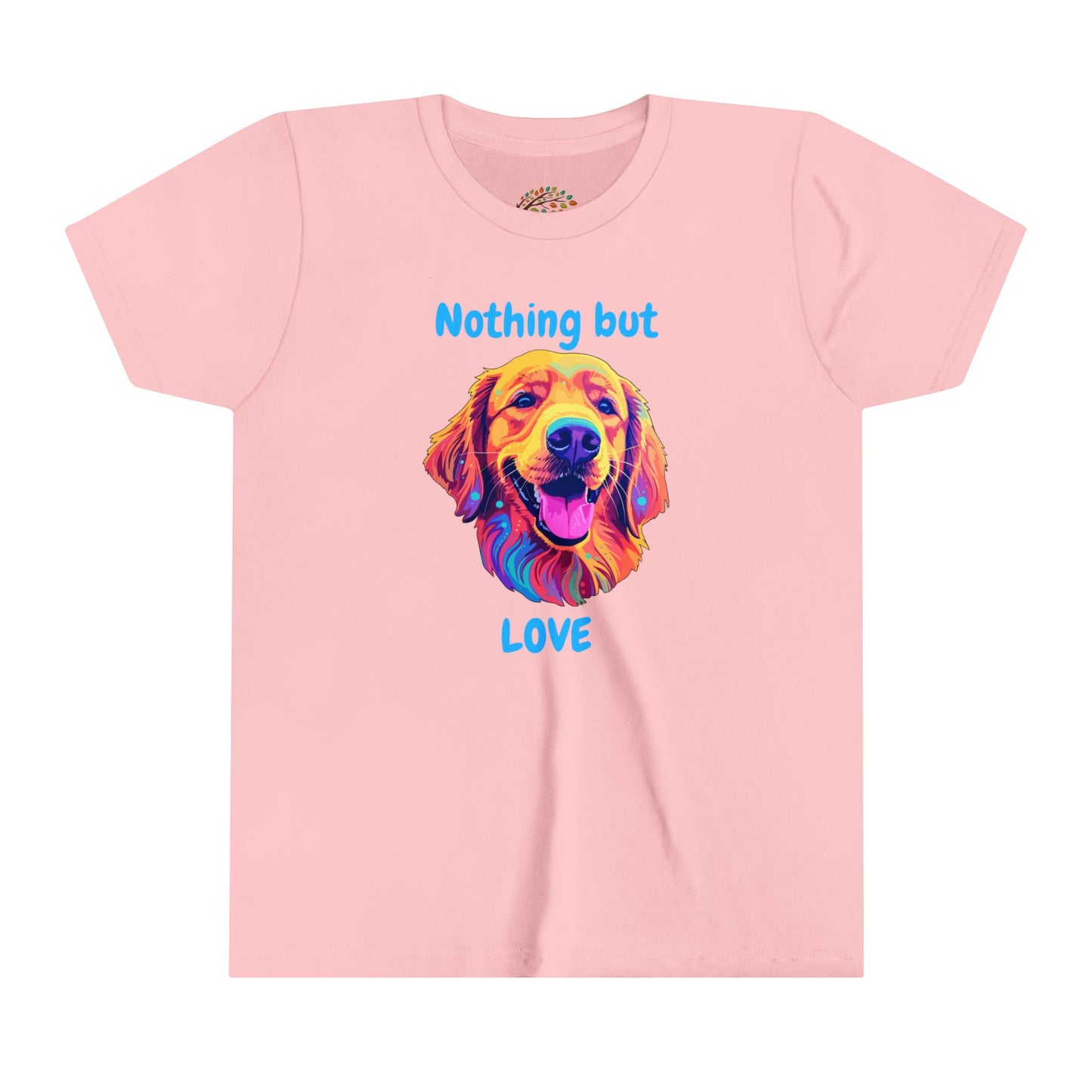 Nothin But Love - Youth Tee - Golden Retriever Design