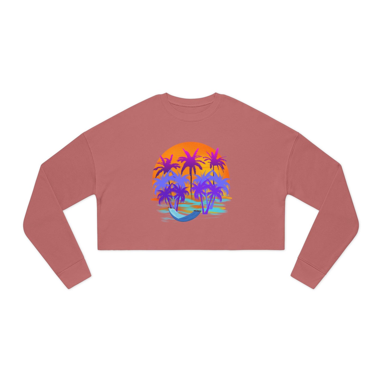 Tropical Paradise - Women's Cropped Sweatshirt