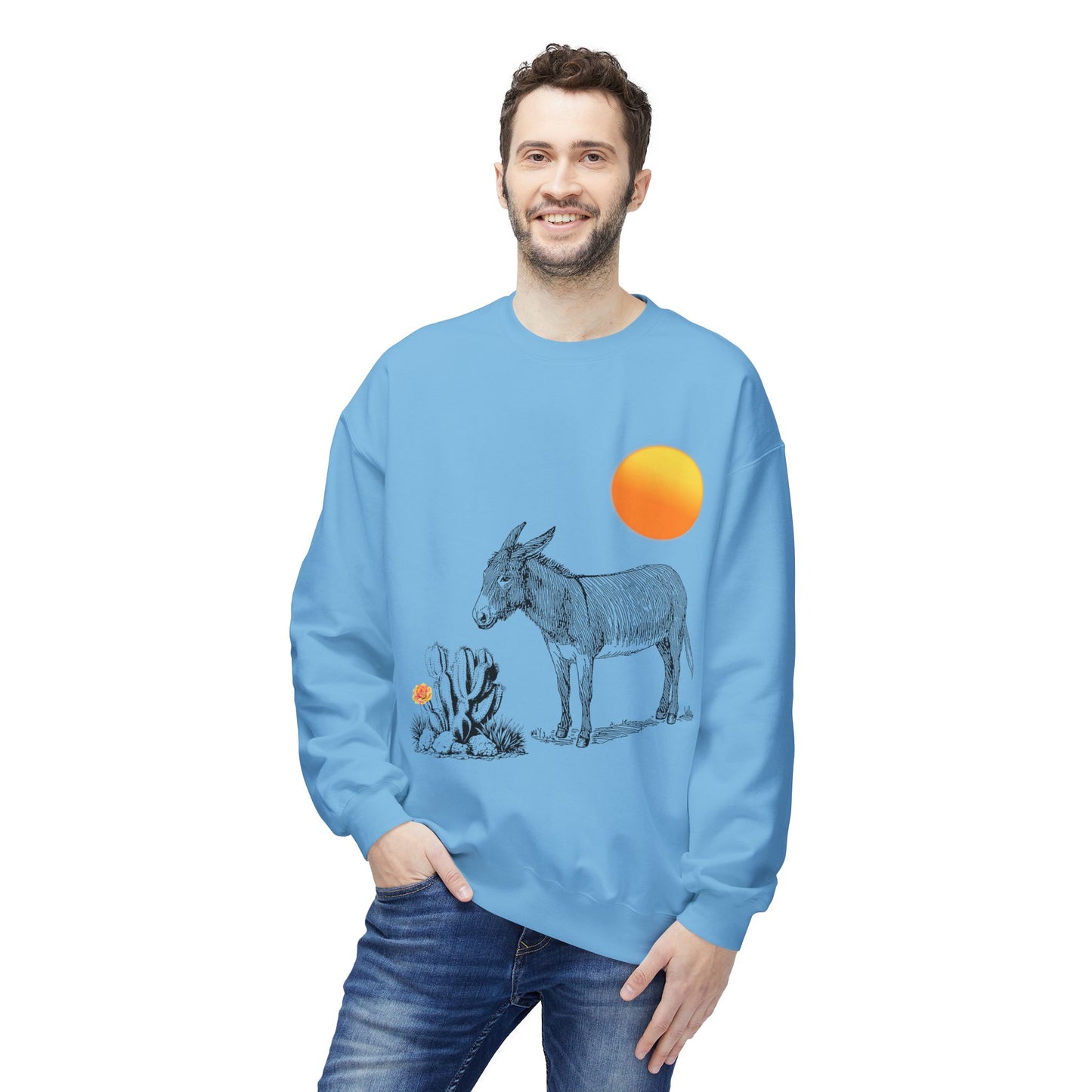 Desert Donkey - Adult Unisex Sweatshirt