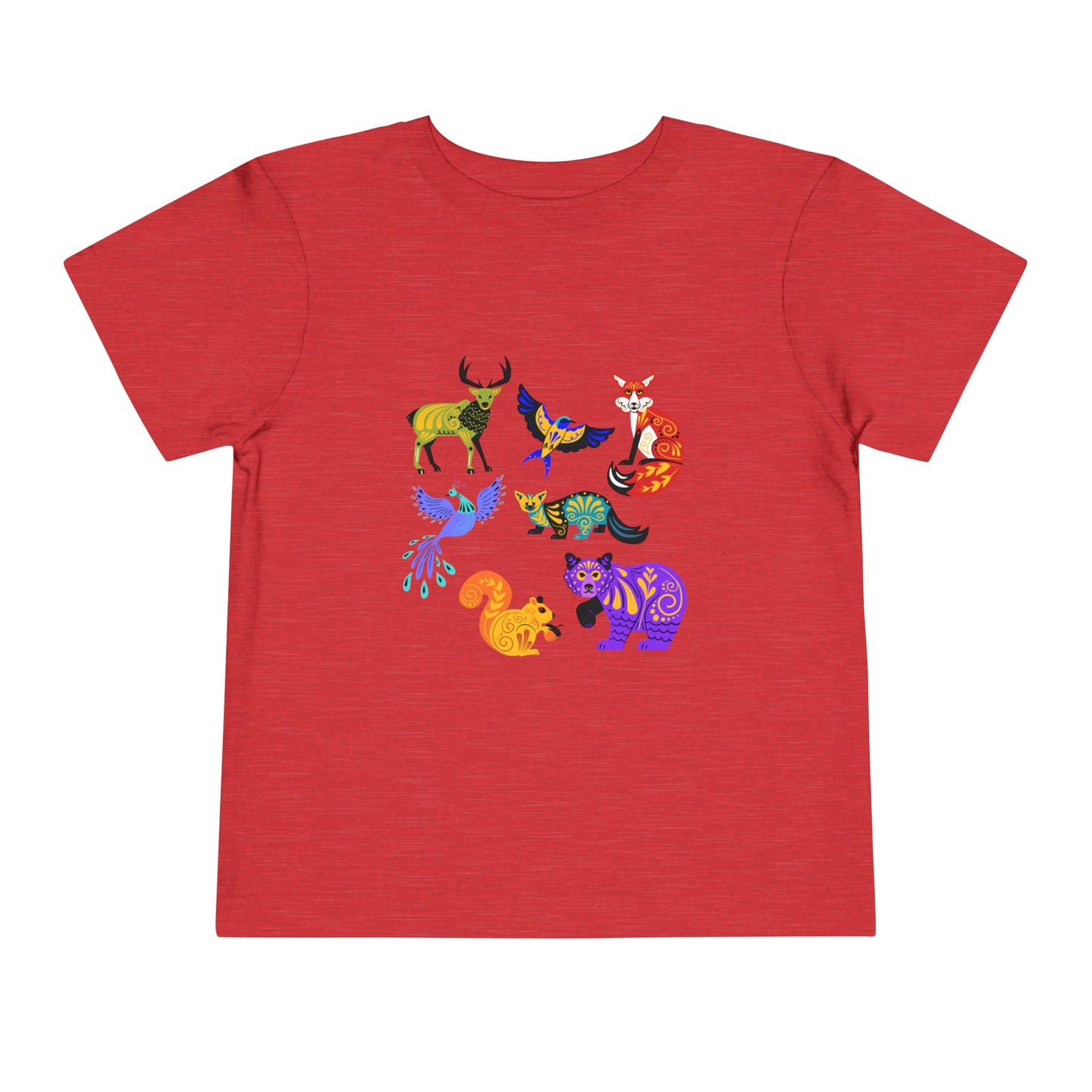 Artsy Animals - Toddler Short Sleeve Tee