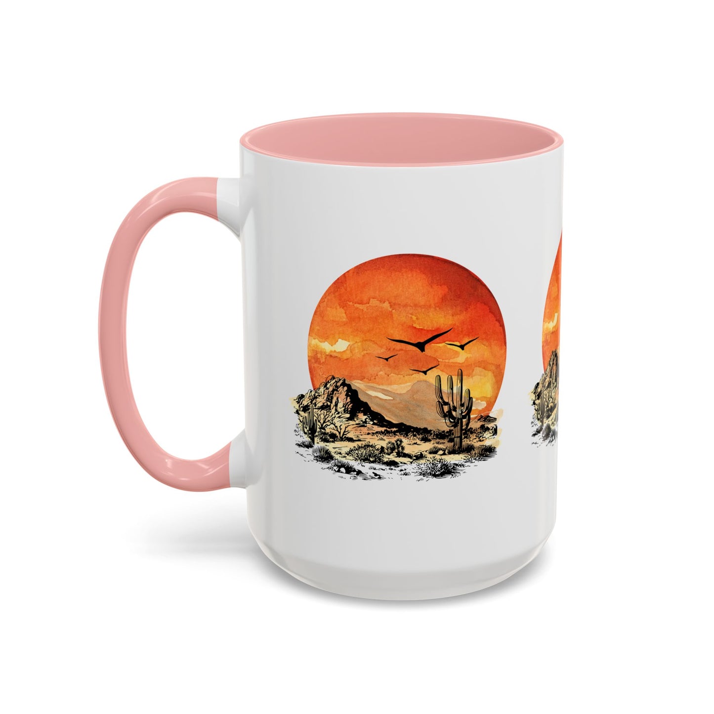 Desert Sun - Accent Coffee Mug (11, 15oz)