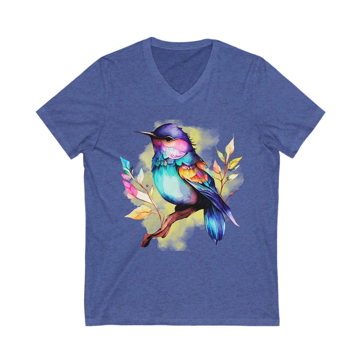 Beautiful Bird - Unisex Jersey V-Neck