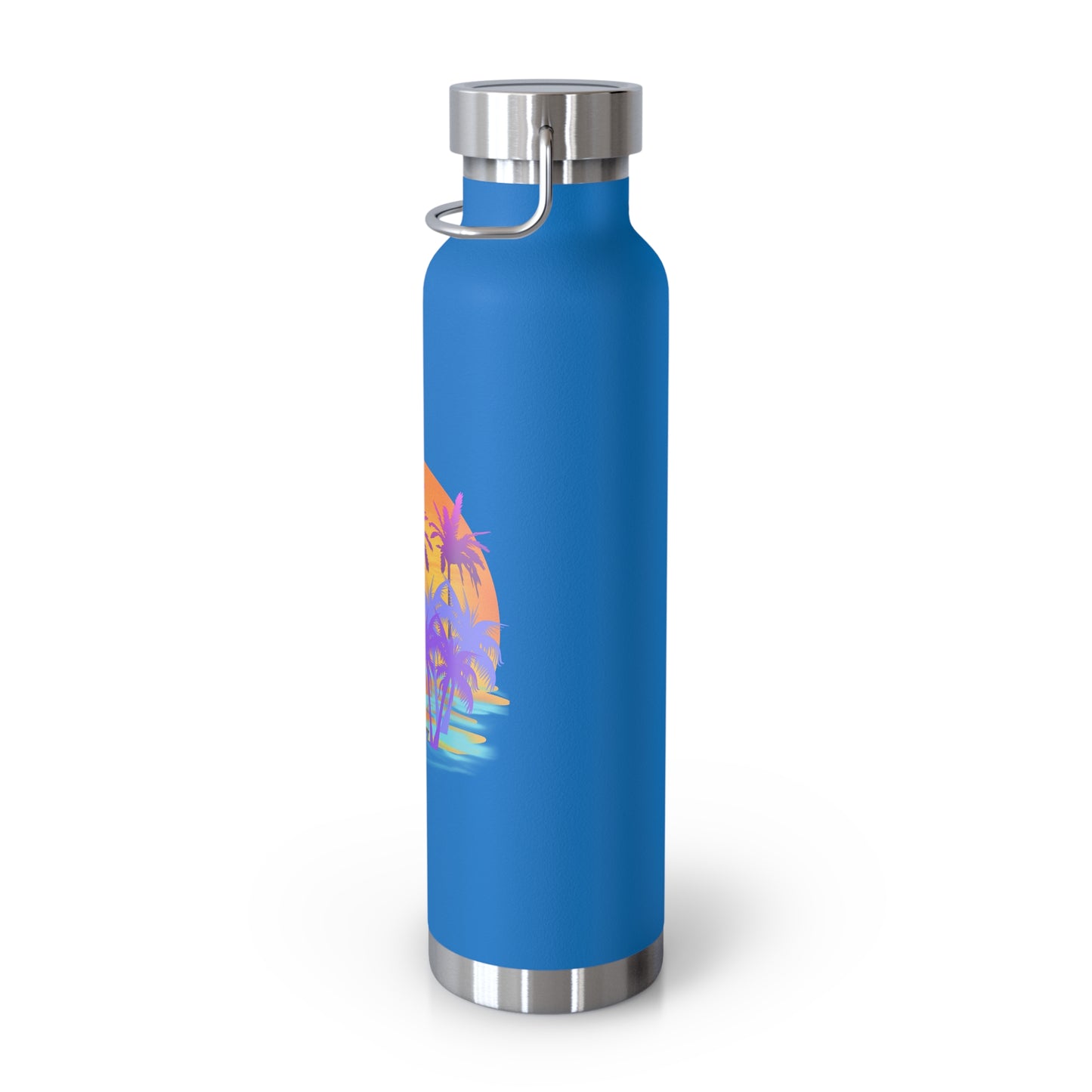 Tropical Paradise - Copper Vacuum Insulated Bottle, 22oz