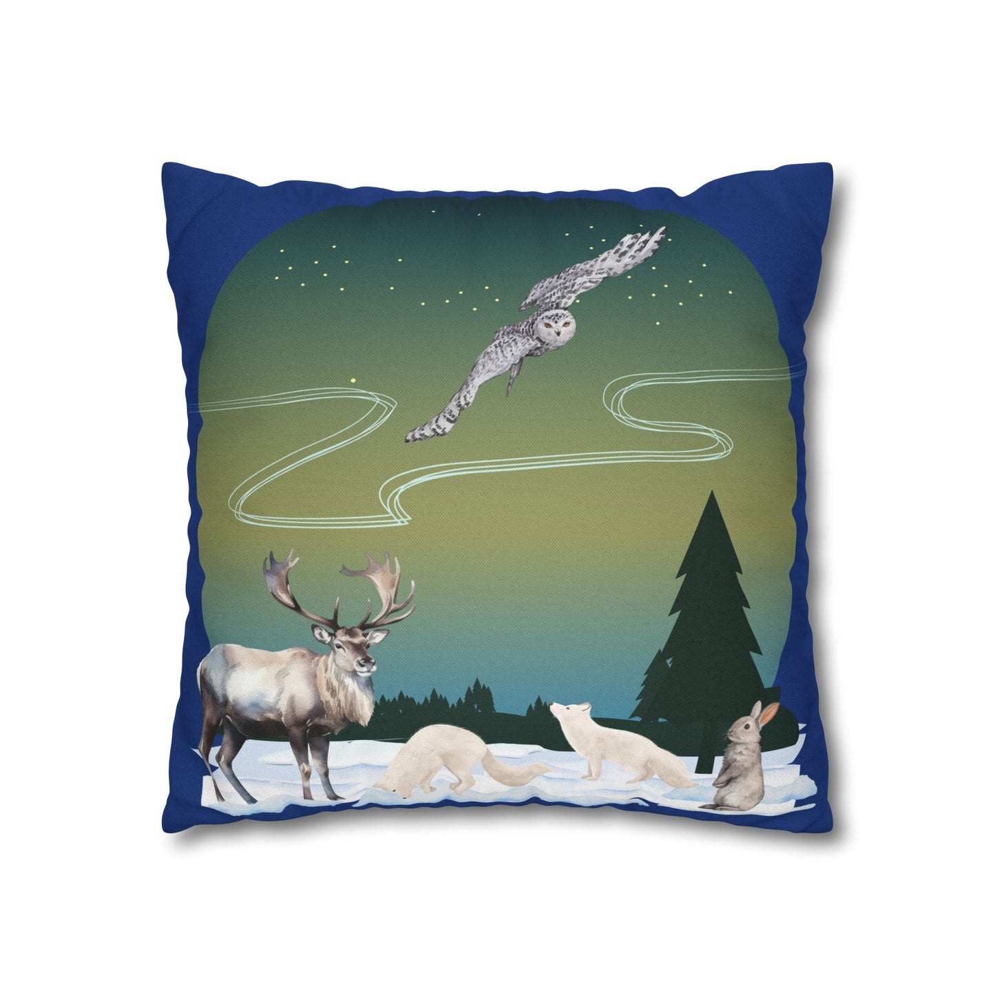 Winter Wonderland - Square Pillowcase - Various Sizes