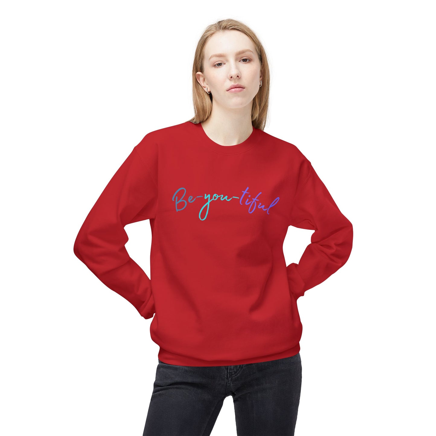 Be-you-tiful - Adult Crewneck Sweatshirt