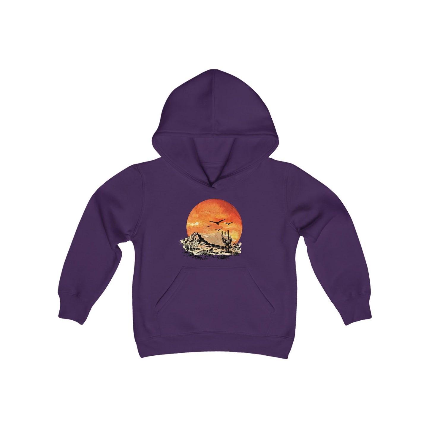 Desert Sun - Youth Hooded Sweatshirt