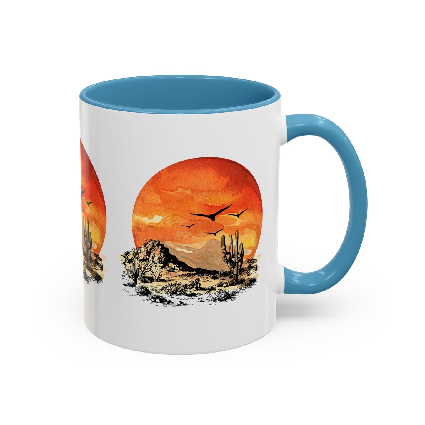 Desert Sun - Accent Coffee Mug (11, 15oz)