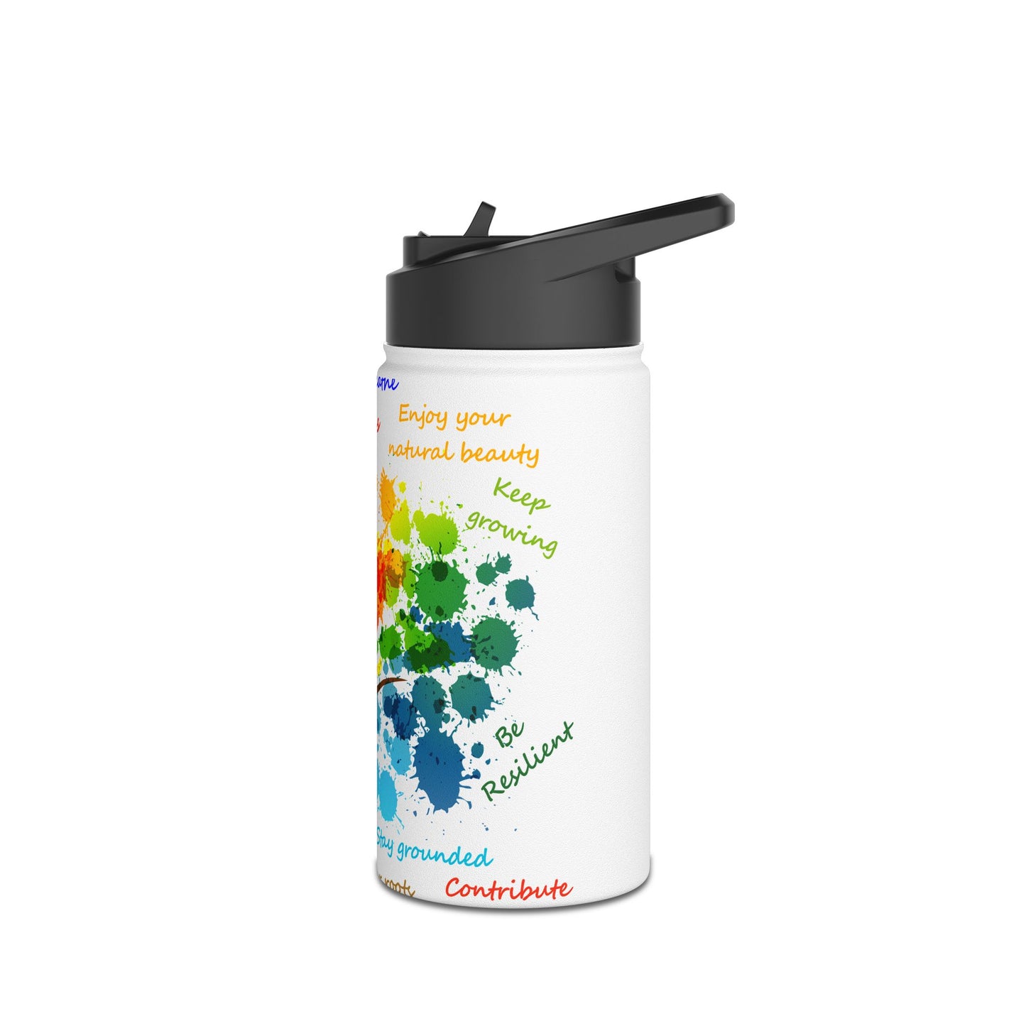 Tree of Life - Stainless Steel Water Bottle, Standard Lid