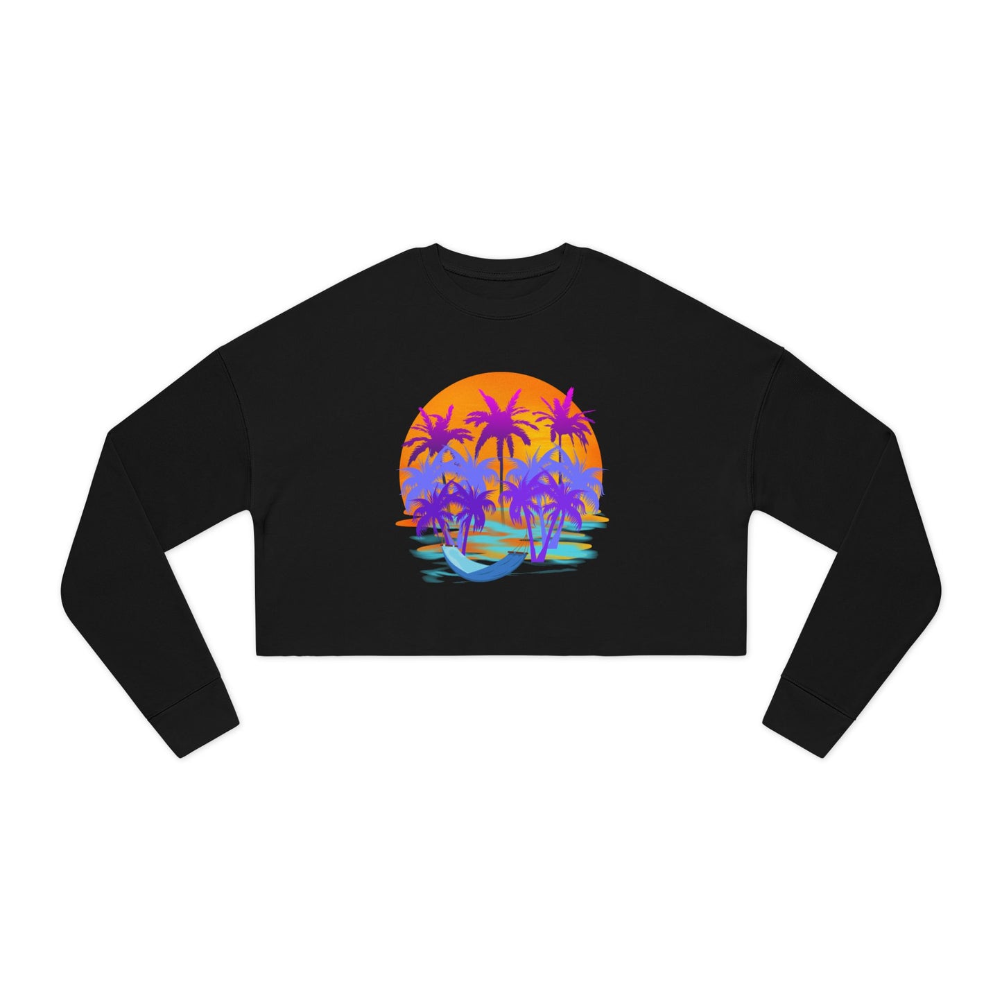 Tropical Paradise - Women's Cropped Sweatshirt