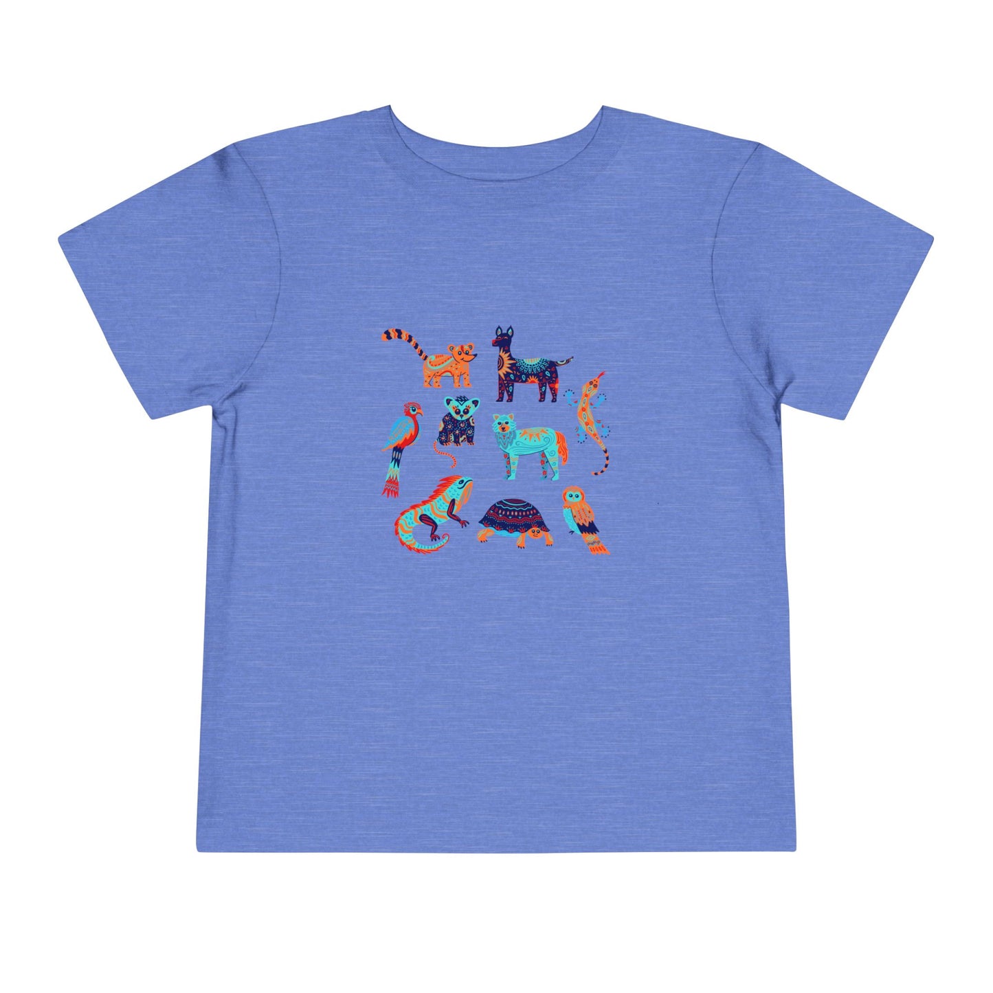 Animal Party - Toddler Short Sleeve Tee