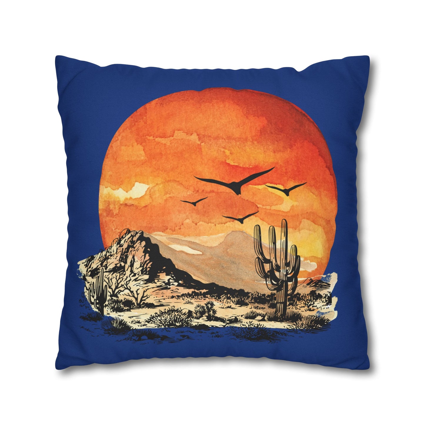 Desert Sun - Square Pillowcase - Various Sizes