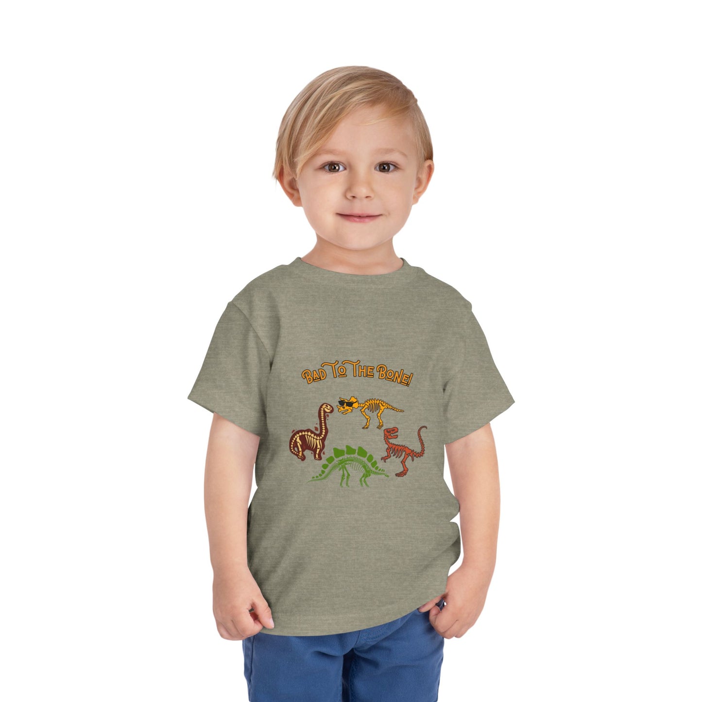 Dinosaur Toddler Tee - Bad to the Bone Design