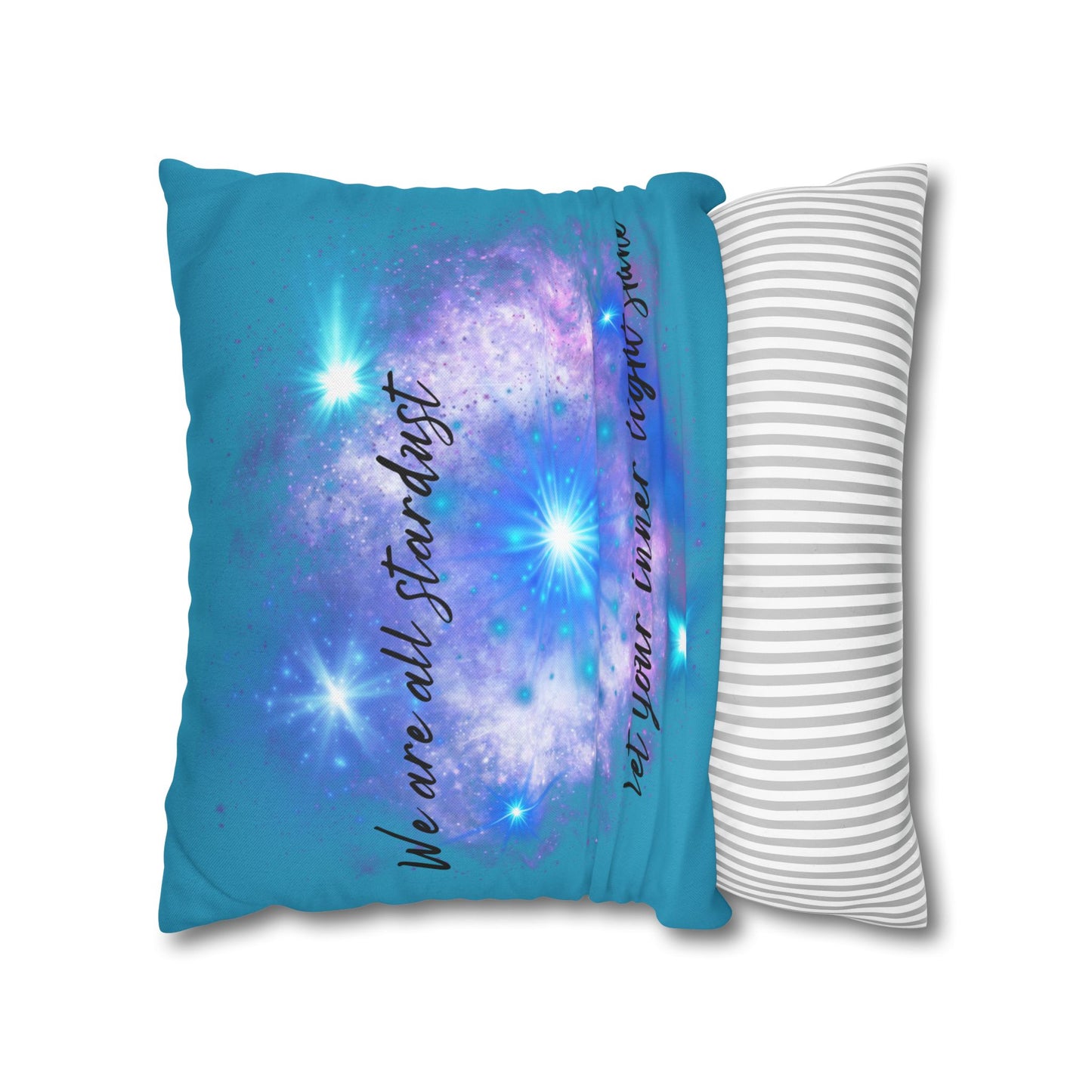 Let Your Inner Light Shine - Accent Square Pillowcases - Various Sizes