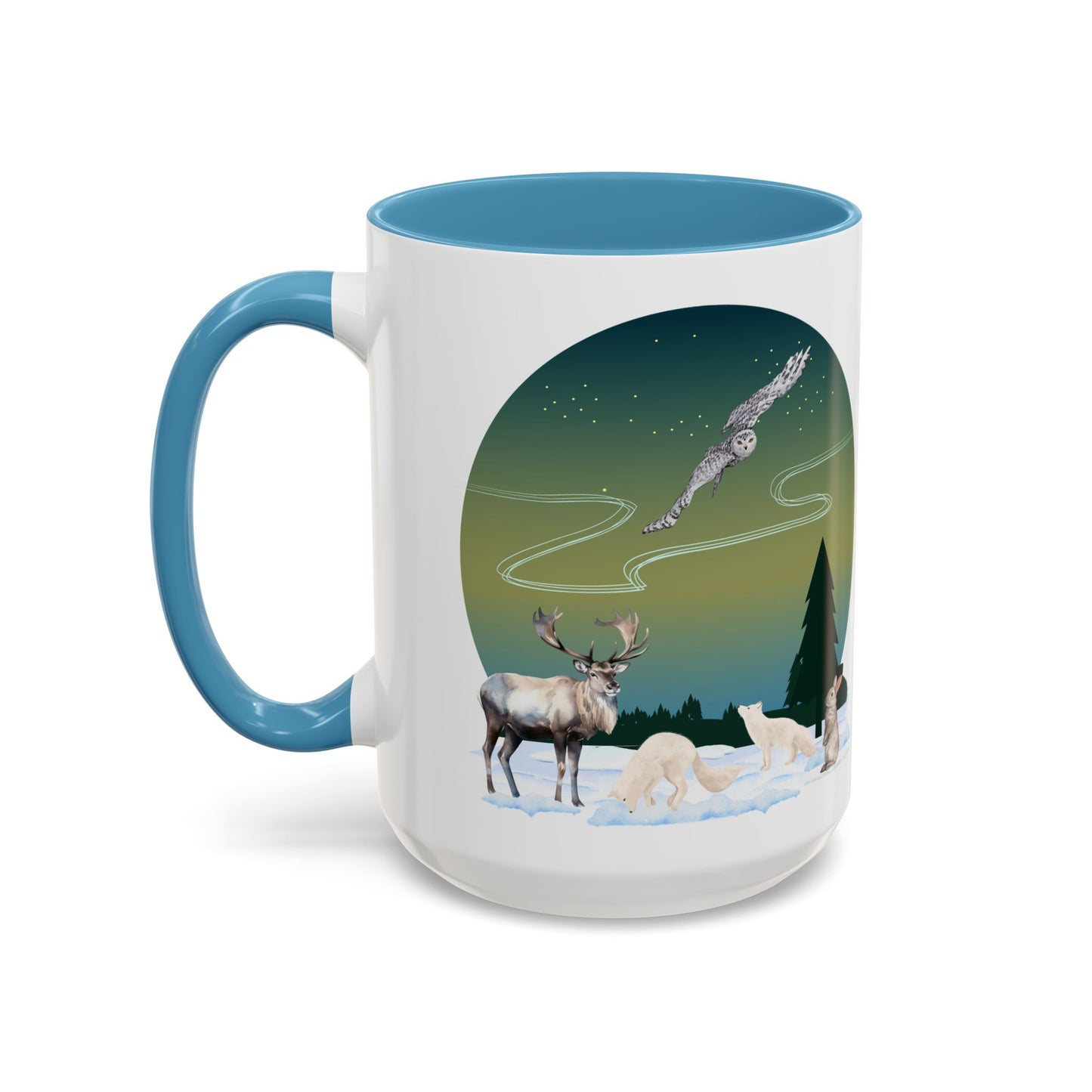 Winter Wonderland - Accent Coffee Mug (11, 15oz)