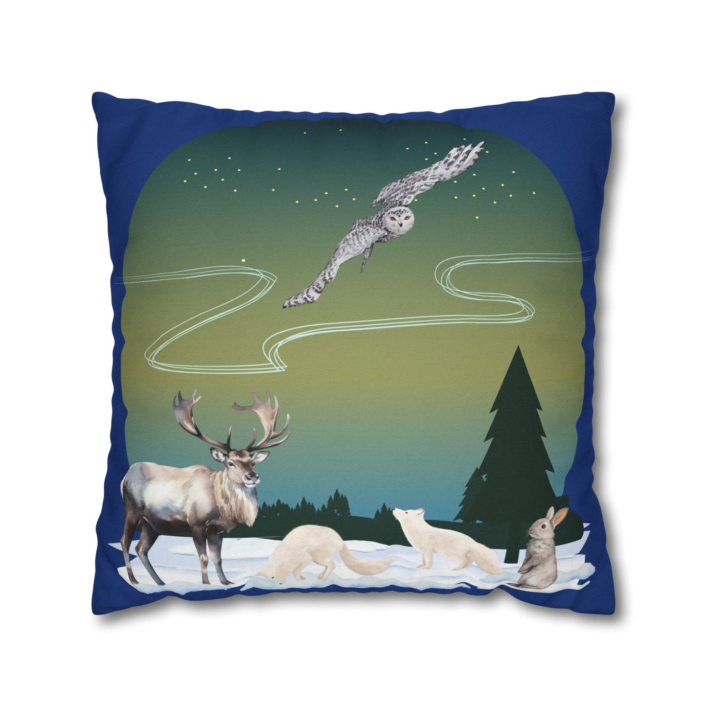 Winter Wonderland - Square Pillowcase - Various Sizes