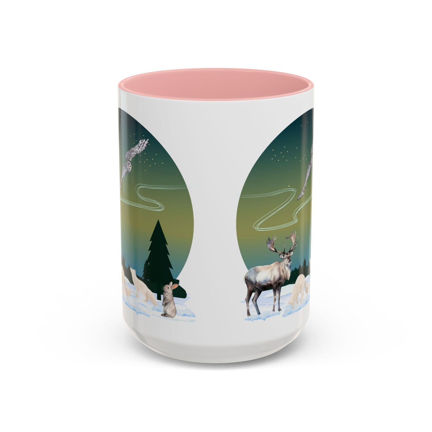 Winter Wonderland - Accent Coffee Mug (11, 15oz)