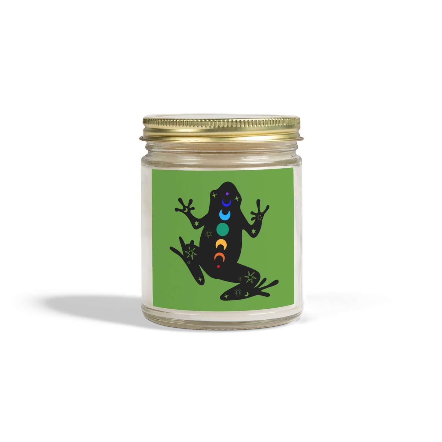 Healing Frog - Scented Coconut Apricot Candles (4oz, 9oz)