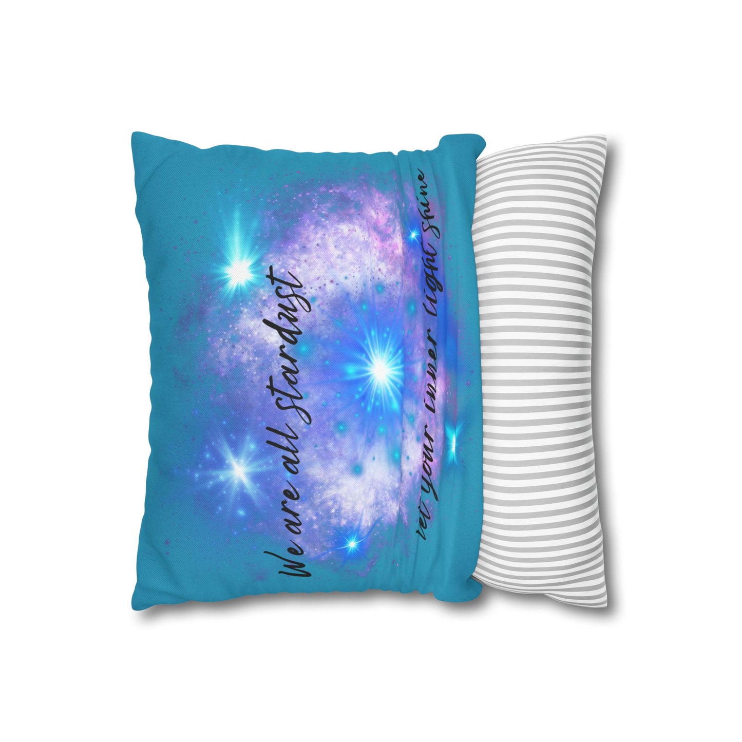 Let Your Inner Light Shine - Accent Square Pillowcases - Various Sizes