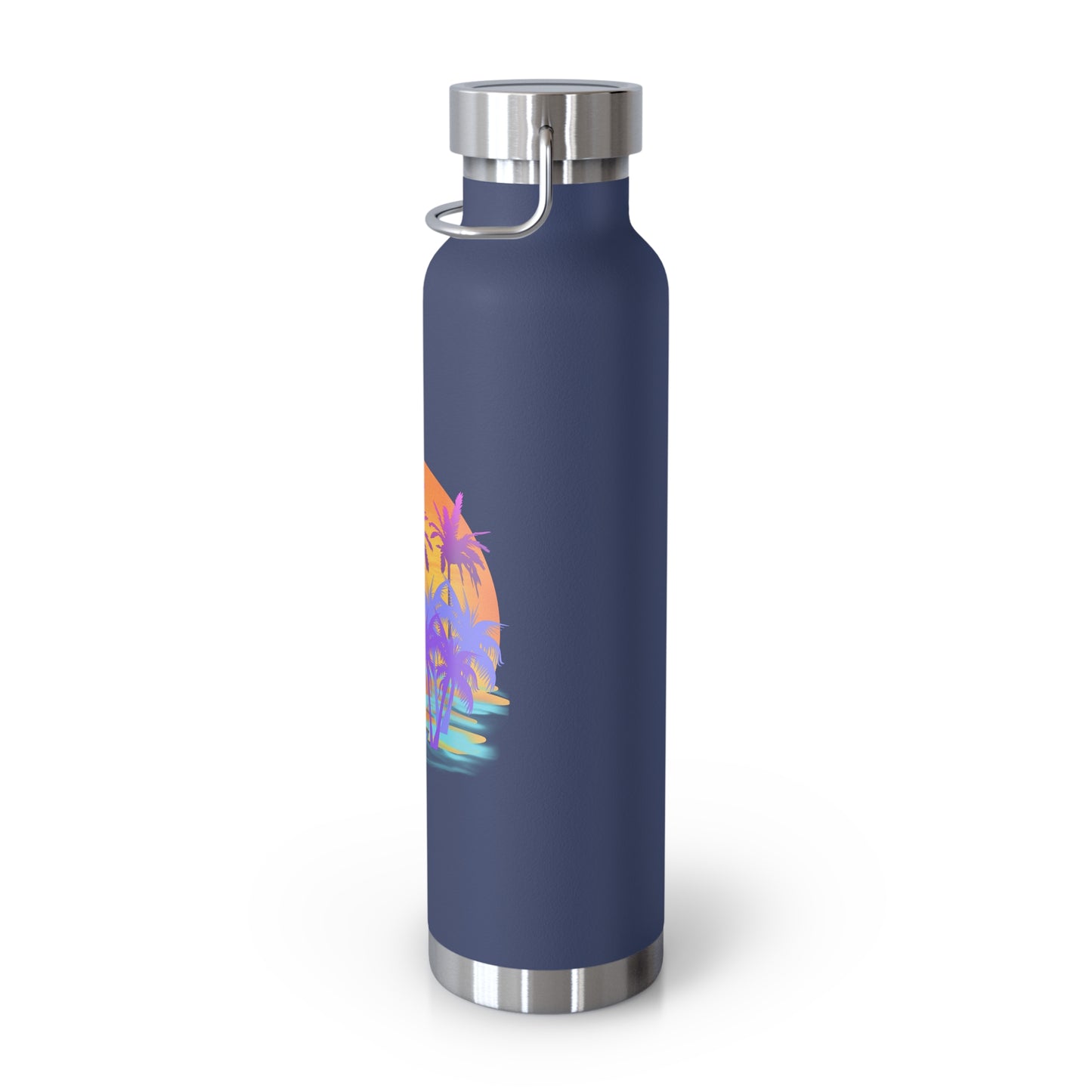 Tropical Paradise - Copper Vacuum Insulated Bottle, 22oz