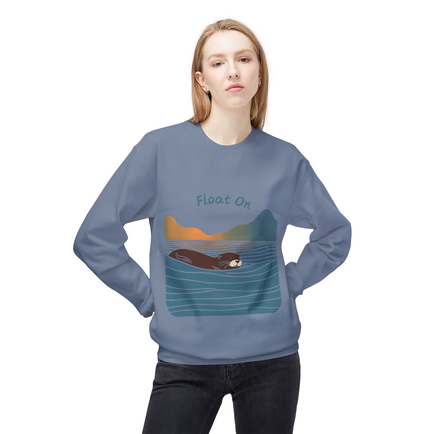 Float On - Adult Crewneck Sweatshirt