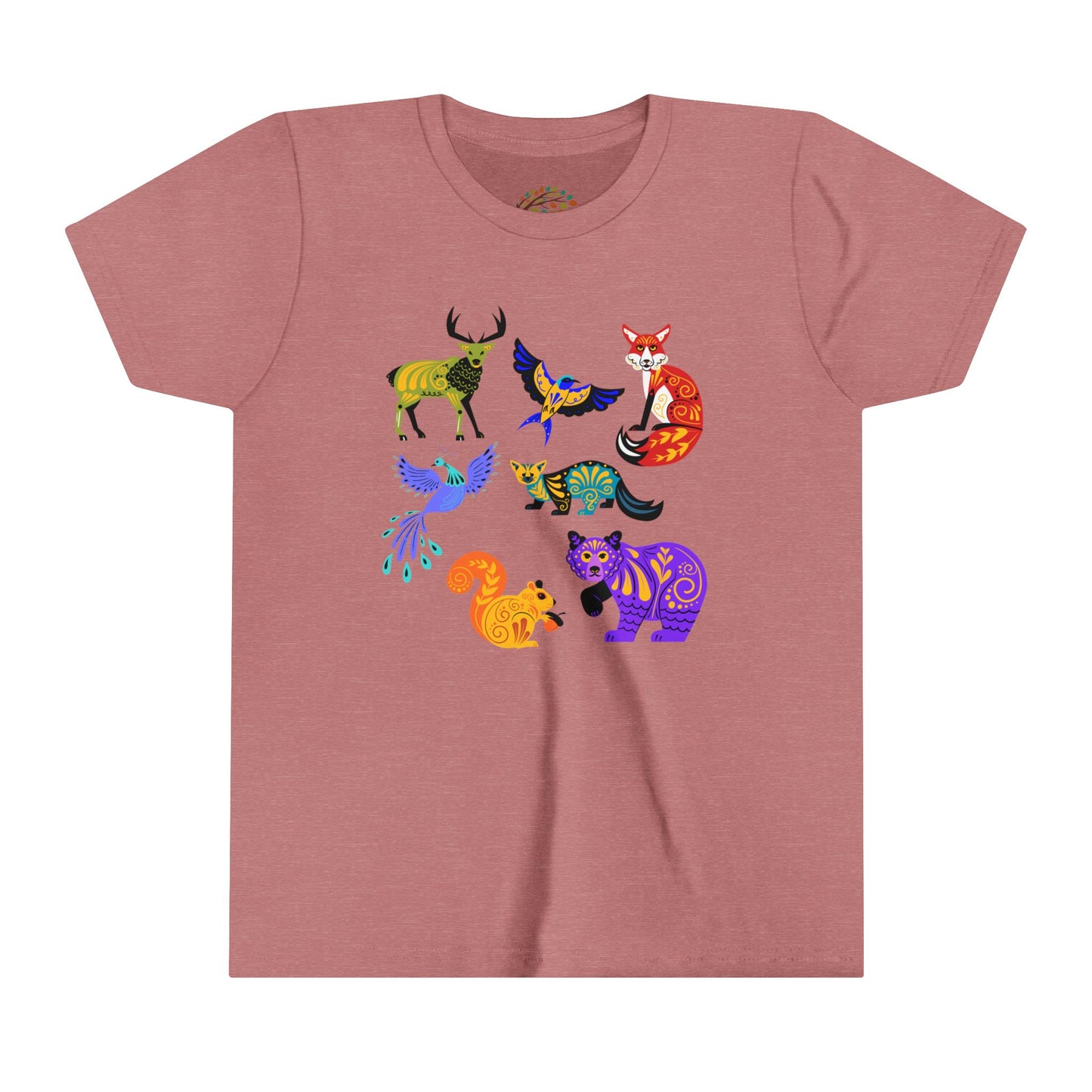 Artsy Animals - Youth Short Sleeve Tee