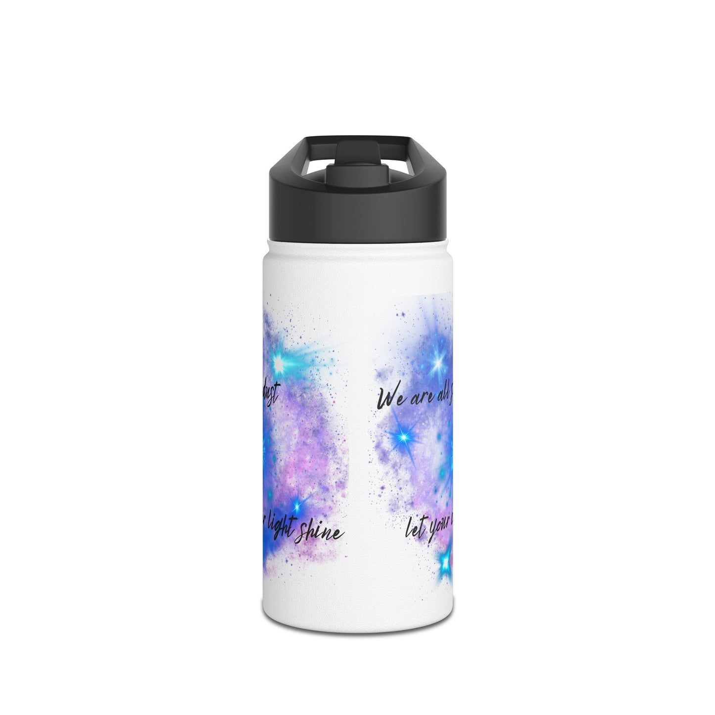 Let Your Inner Light Shine - Stainless Steel Water Bottle, Standard Lid