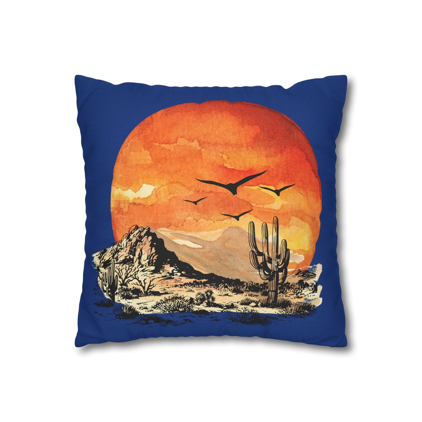 Desert Sun - Square Pillowcase - Various Sizes