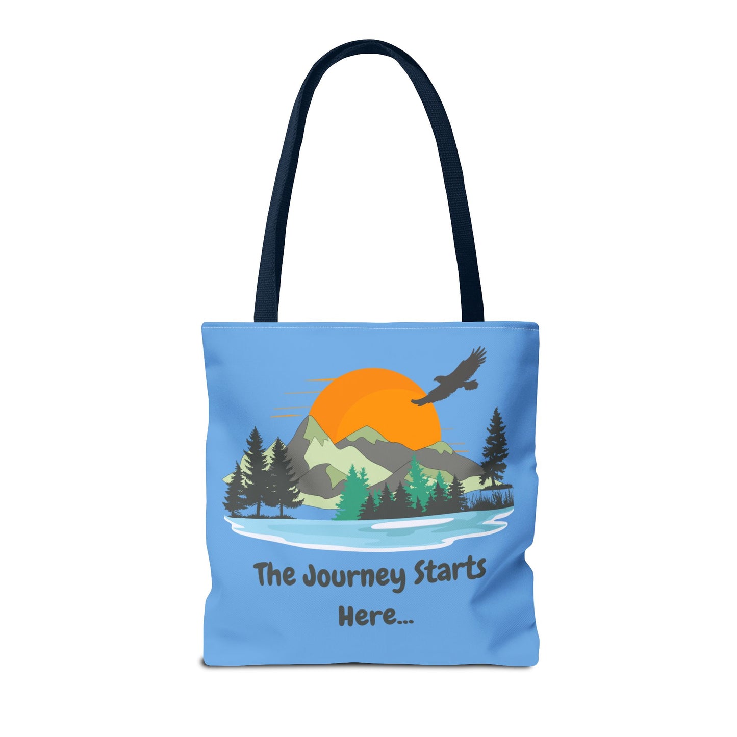 Journey Starts Here - Tote Bag (AOP)