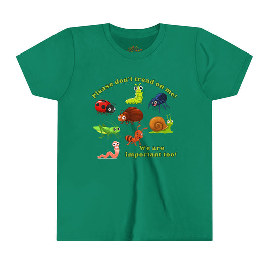 Cute Bugs, Don't Tread On Me - Youth Tee