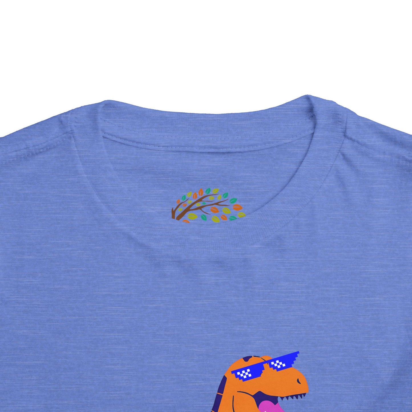 Retro T-Rex - Toddler Short Sleeve Tee