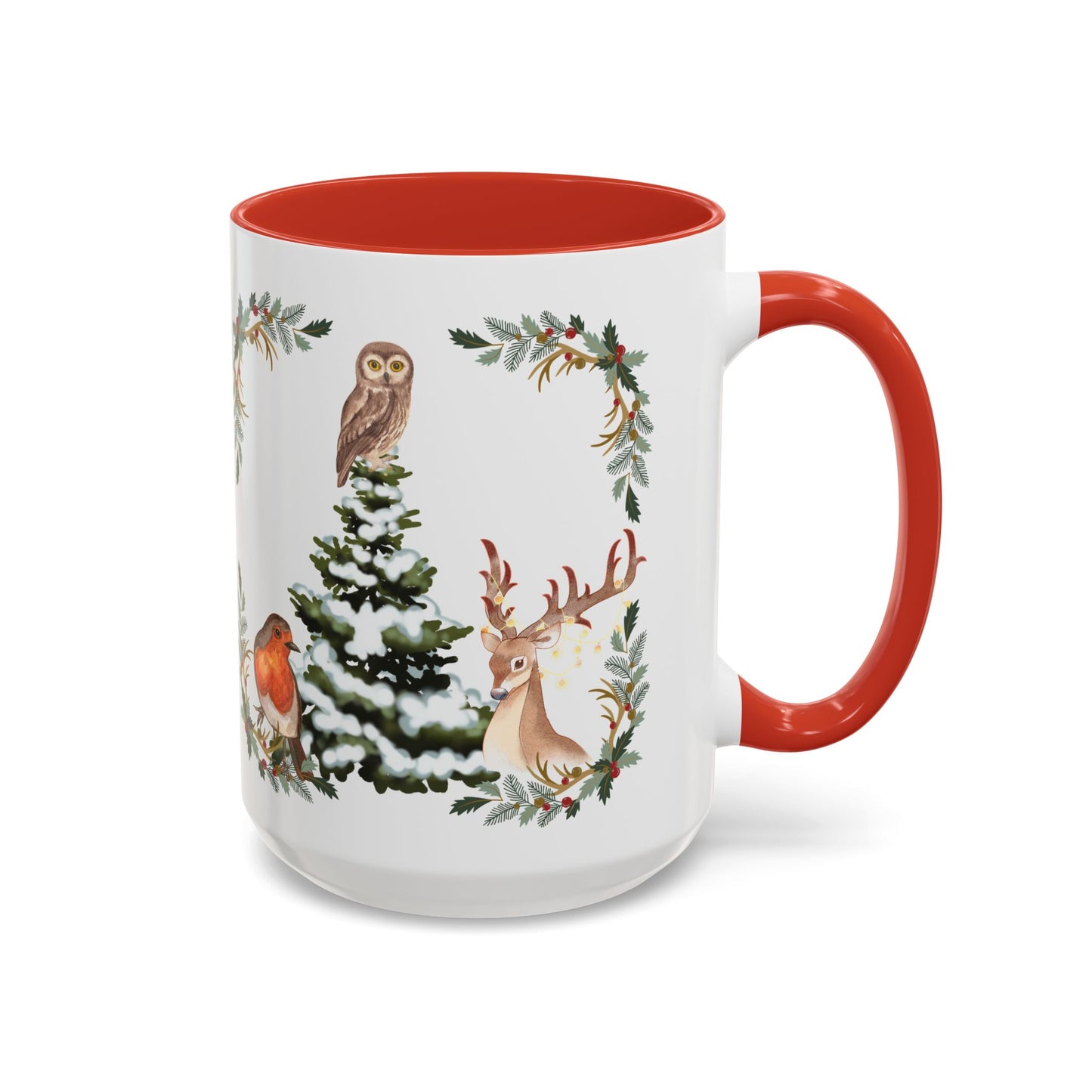 Winter Tree - Accent Coffee Mug (11, 15oz)