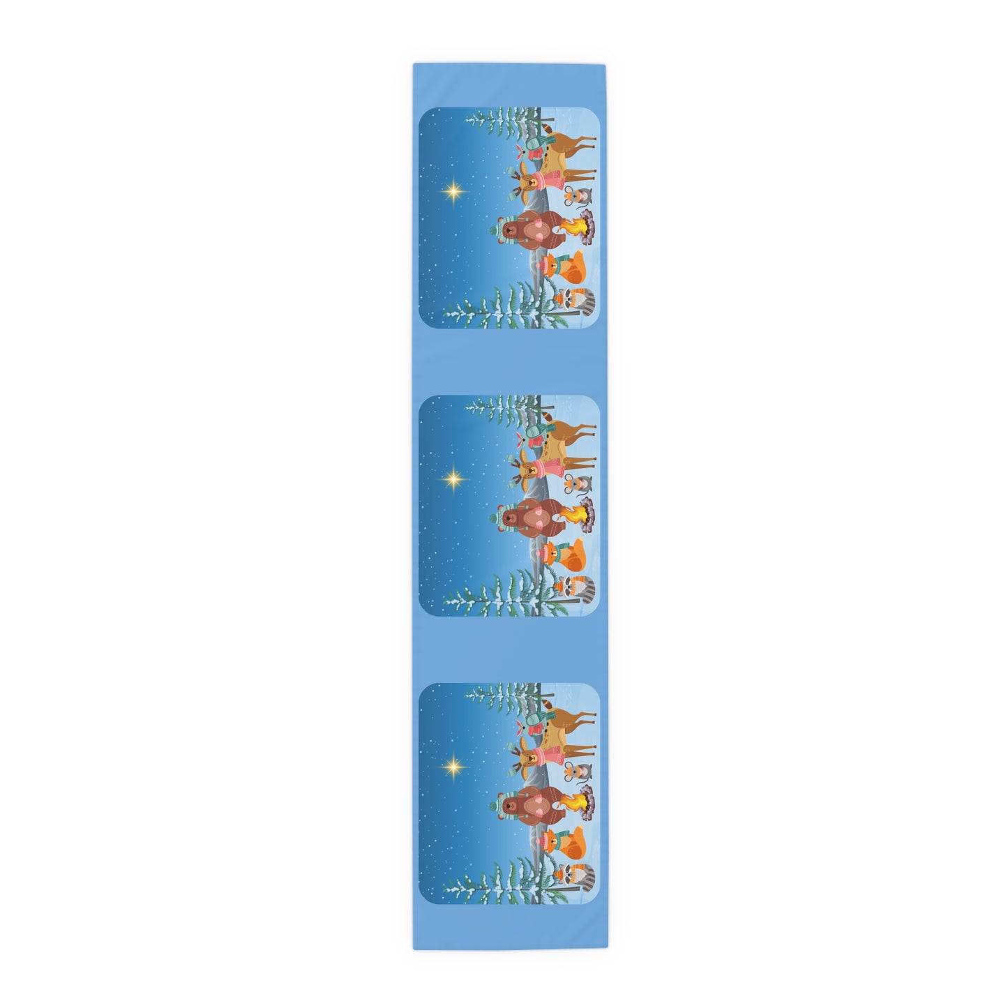 Winter Animal Party - Table Runner (Cotton, Poly)