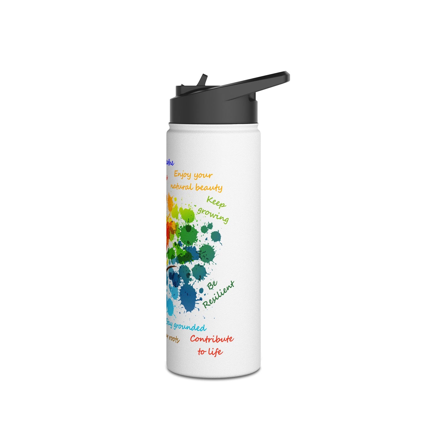 Tree of Life - Stainless Steel Water Bottle, Standard Lid