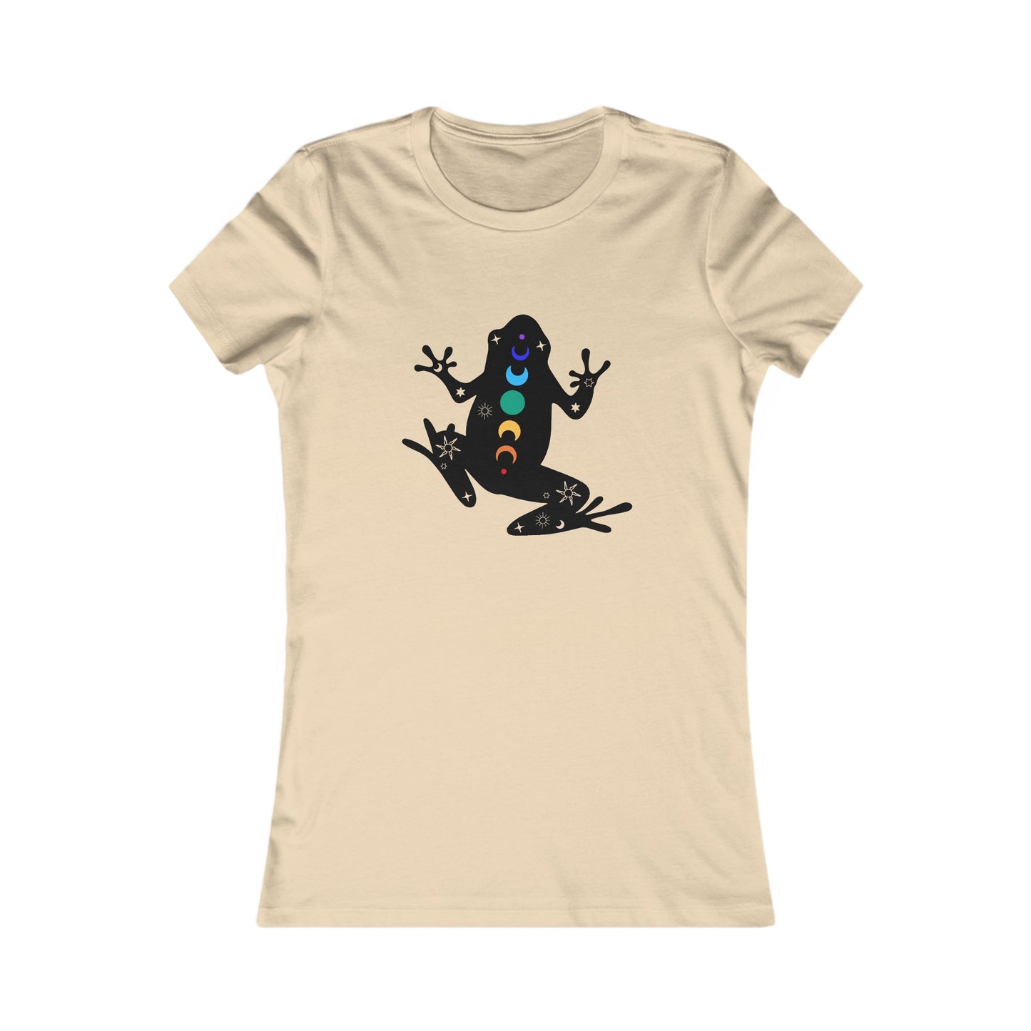 Frog Chakra Women's Tee - Colorful Design