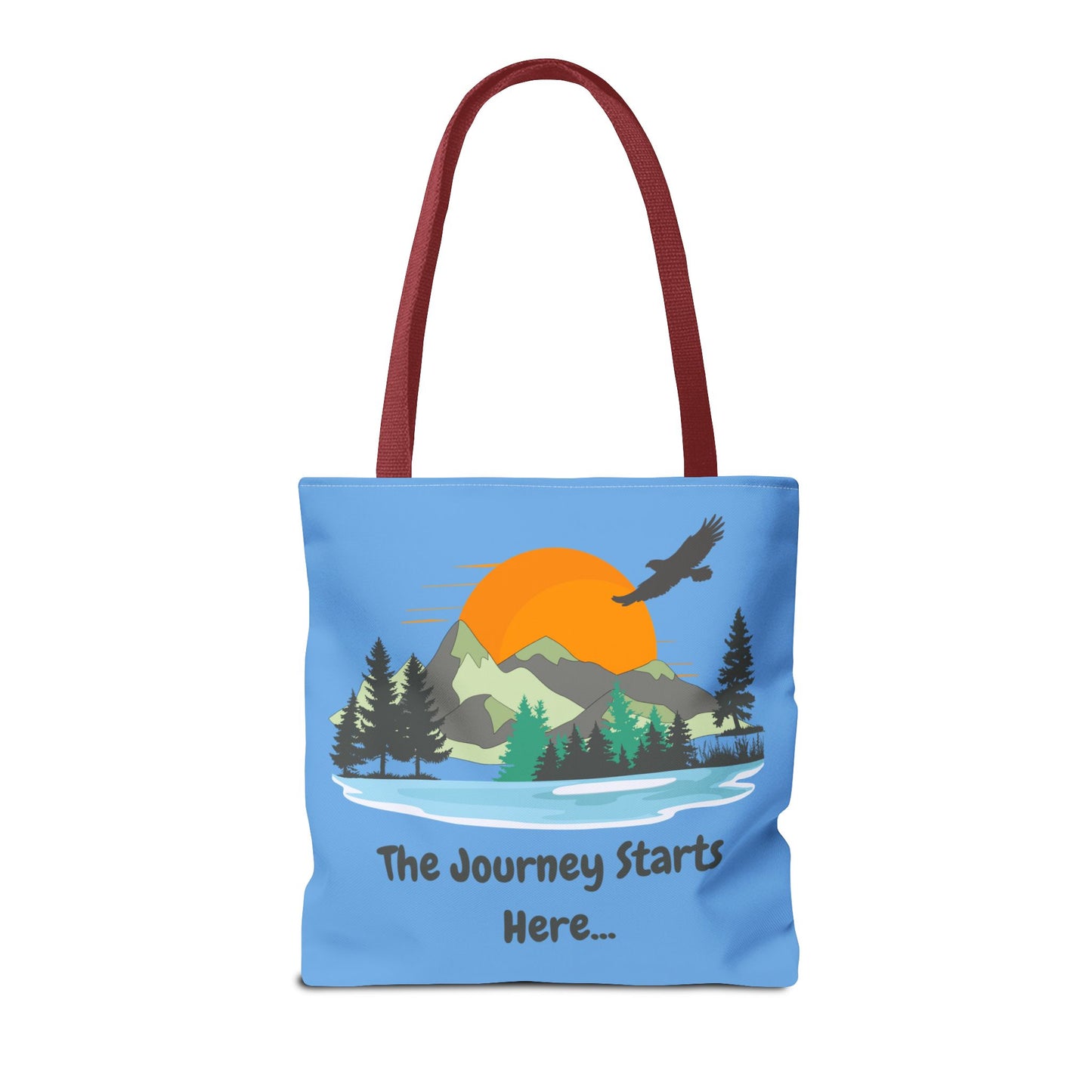 Journey Starts Here - Tote Bag (AOP)