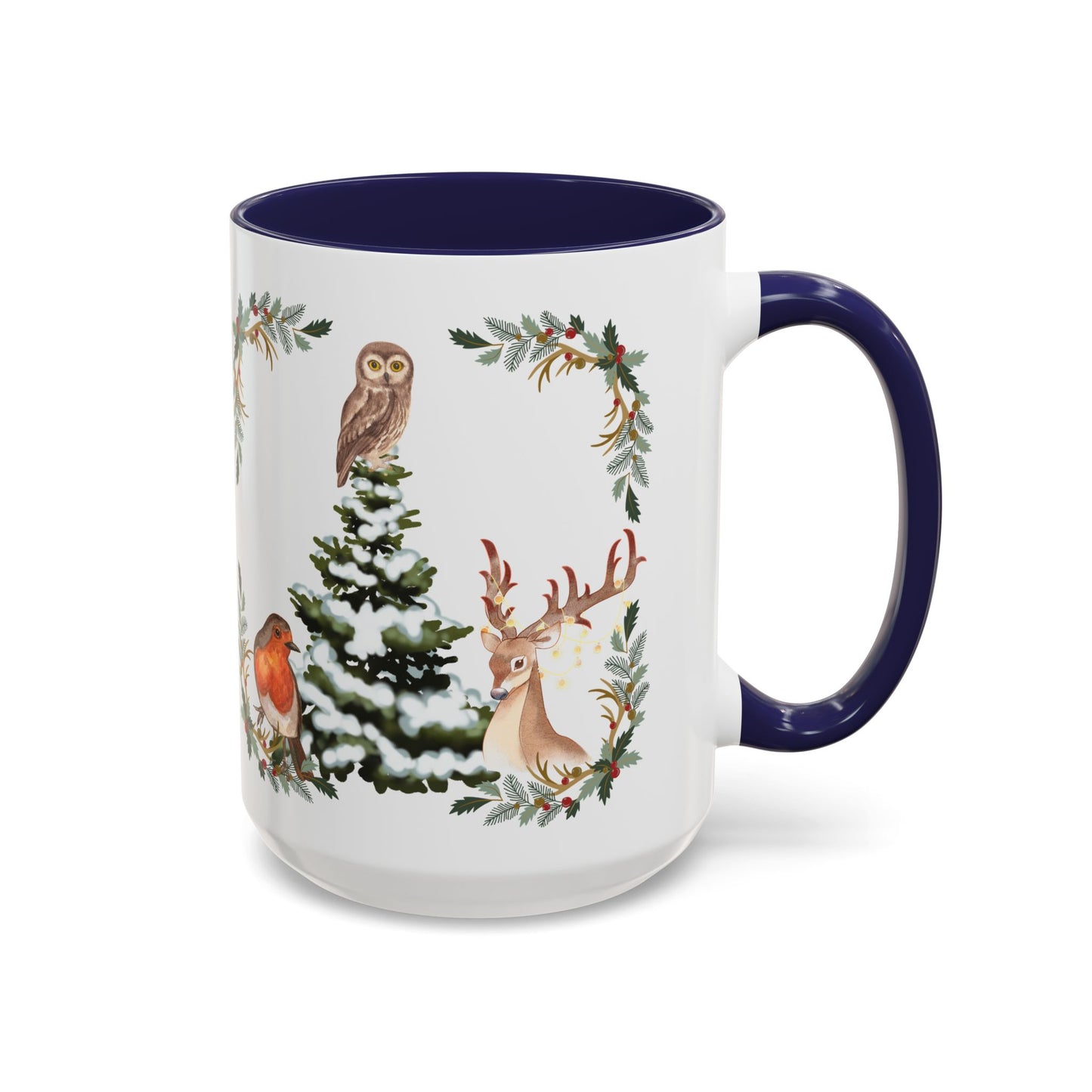 Winter Tree - Accent Coffee Mug (11, 15oz)