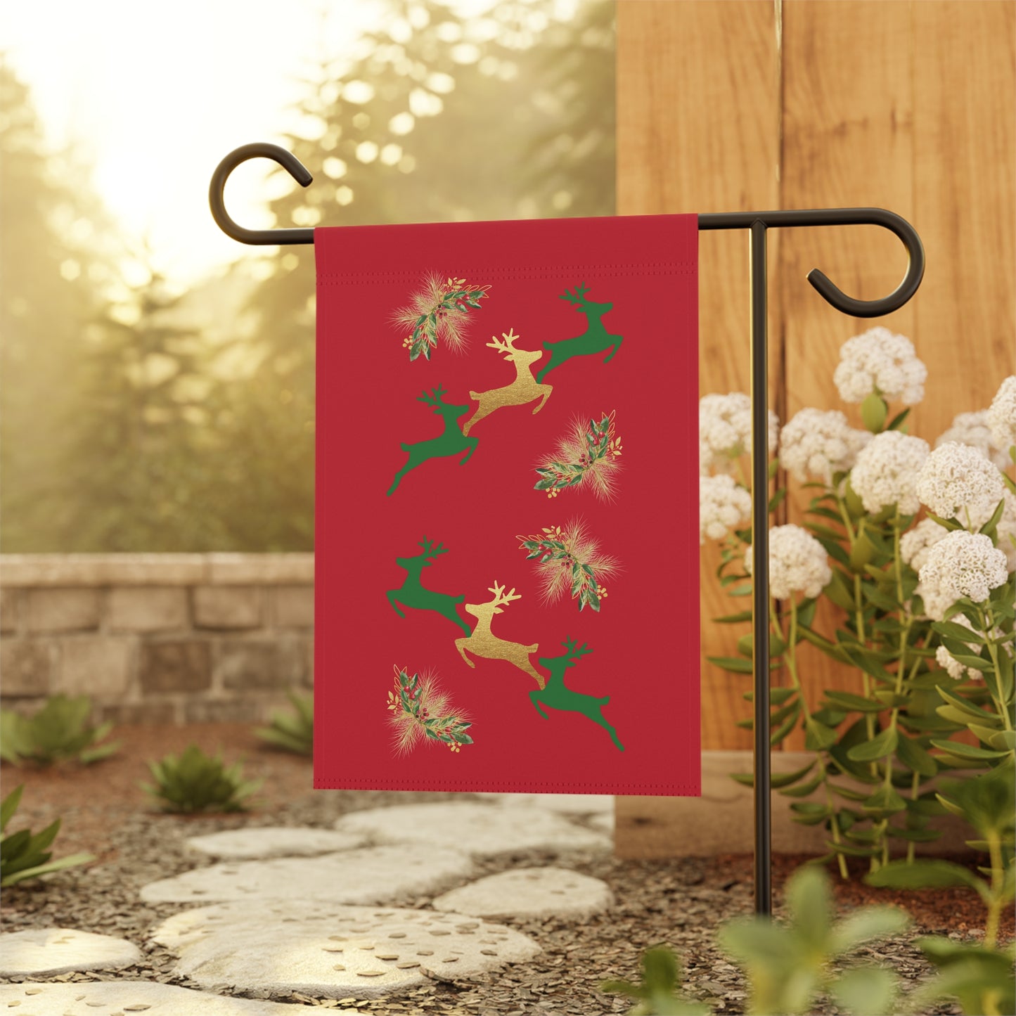 Reindeer Fun - Garden & House Banner