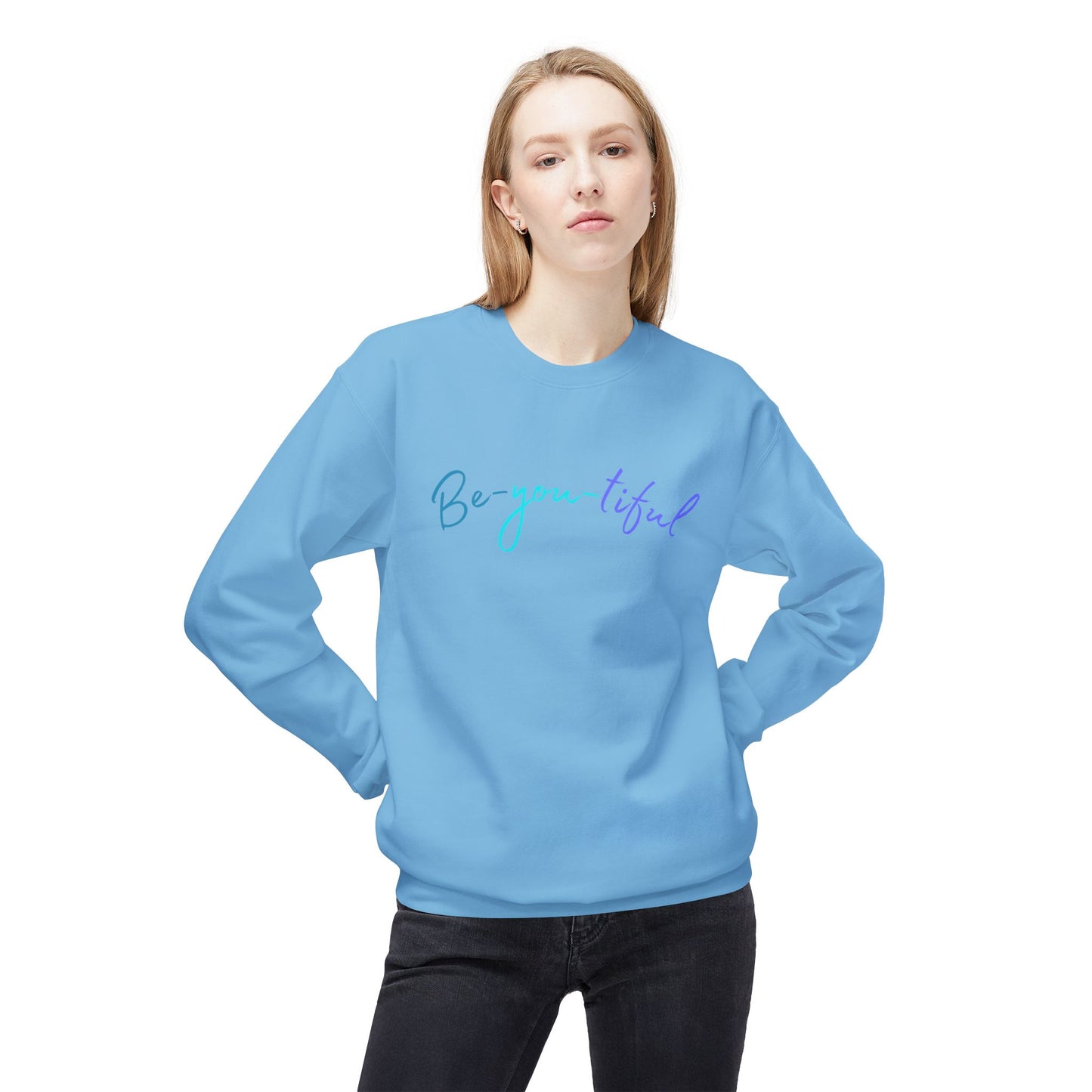 Be-you-tiful - Adult Crewneck Sweatshirt