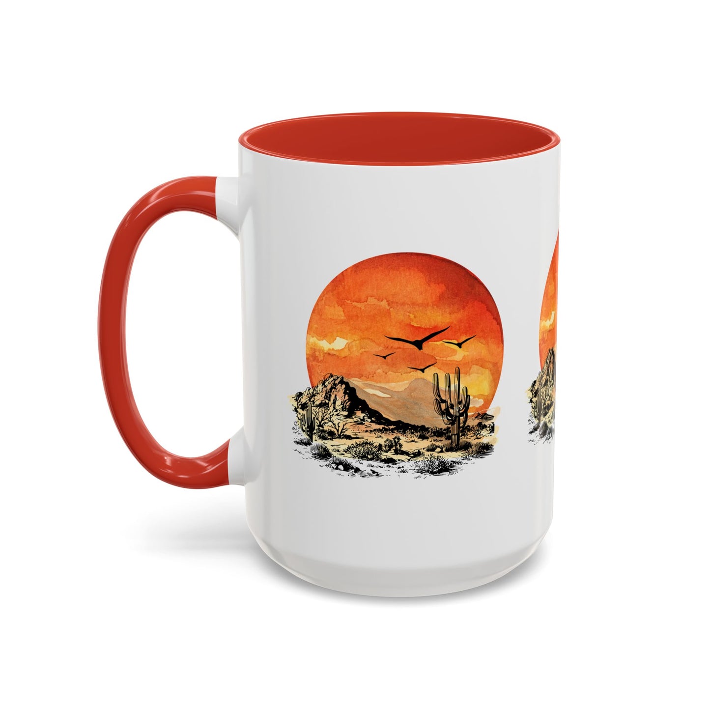 Desert Sun - Accent Coffee Mug (11, 15oz)